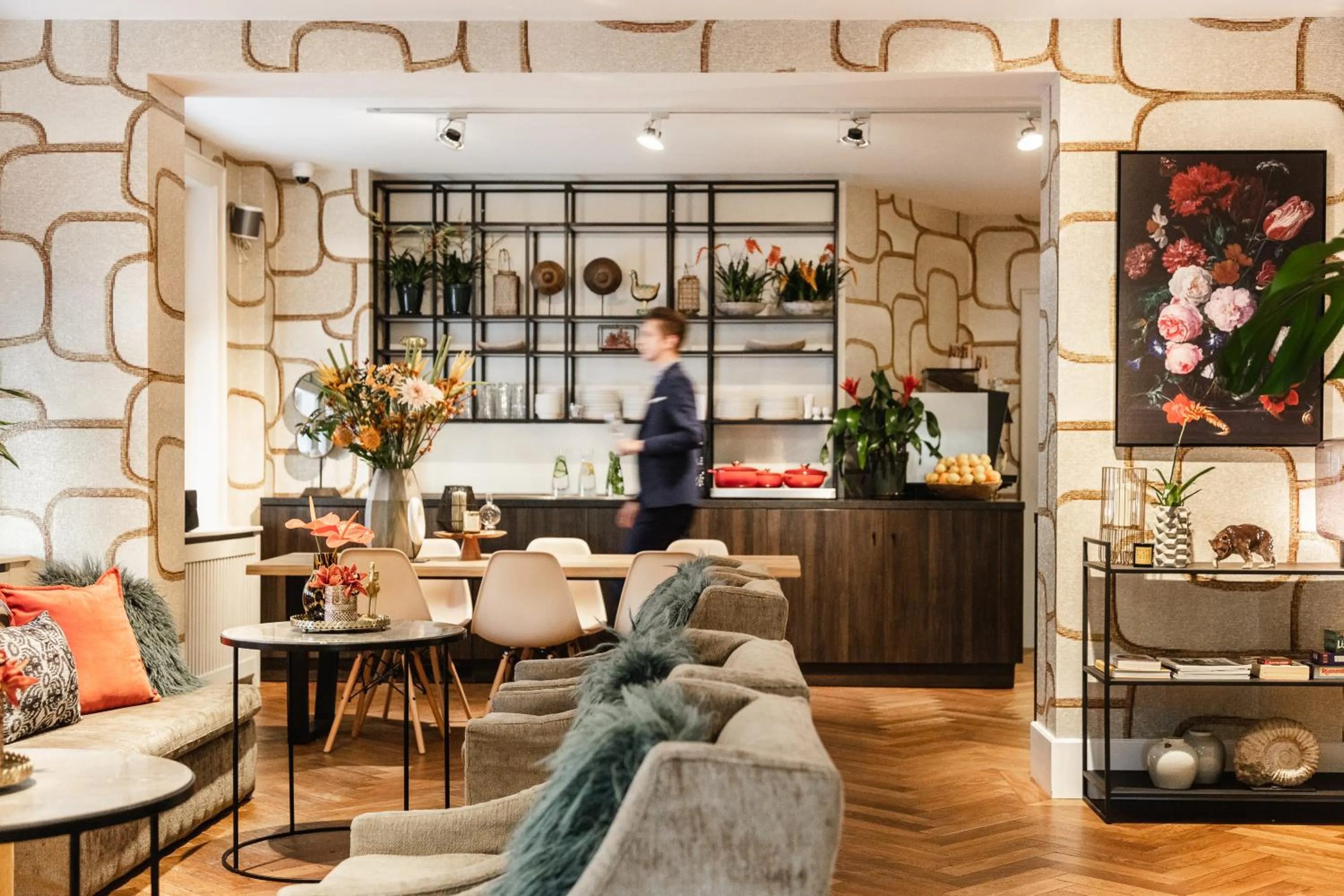 Lounge or bar in The Delphi - Amsterdam Townhouse