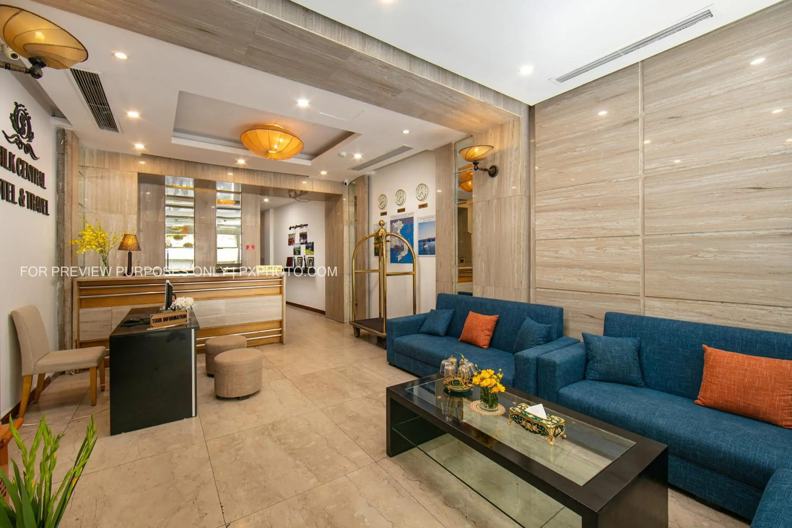 Lobby or reception in The Silk Boutique Hotel & Spa - Old Quarter City Center Lobby or reception in The Silk Boutique Hotel & Spa - Old Quarter City Center