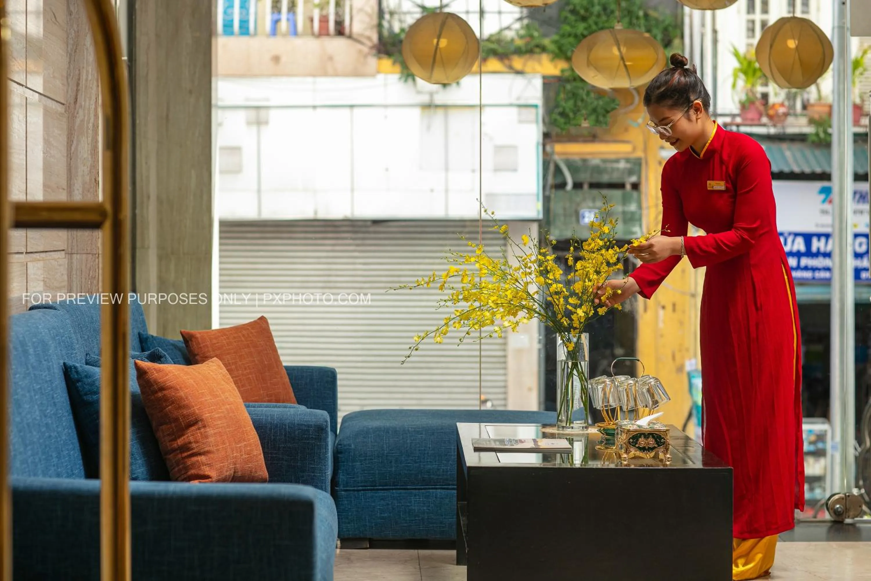 Lobby or reception in The Silk Boutique Hotel & Spa - Old Quarter City Center