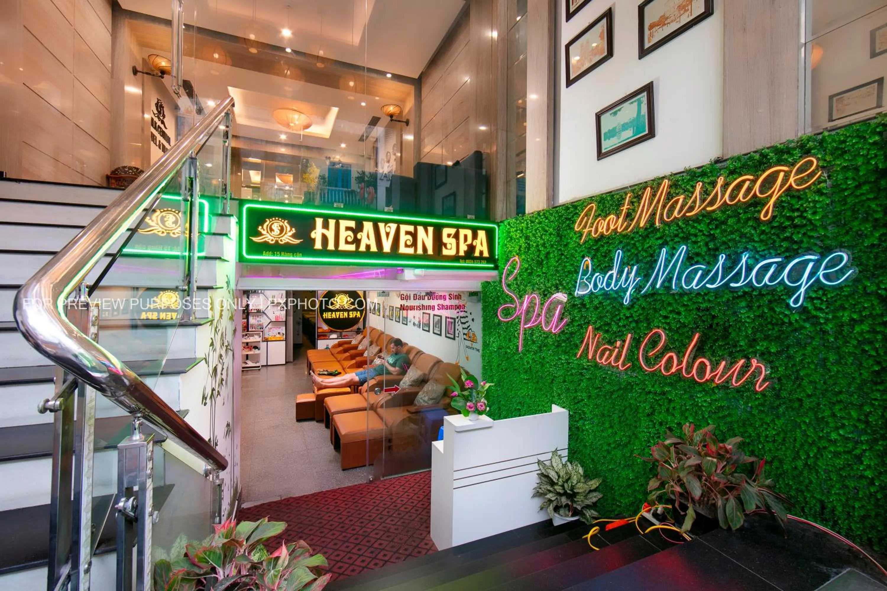 Spa and wellness centre/facilities in The Silk Boutique Hotel & Spa - Old Quarter City Center