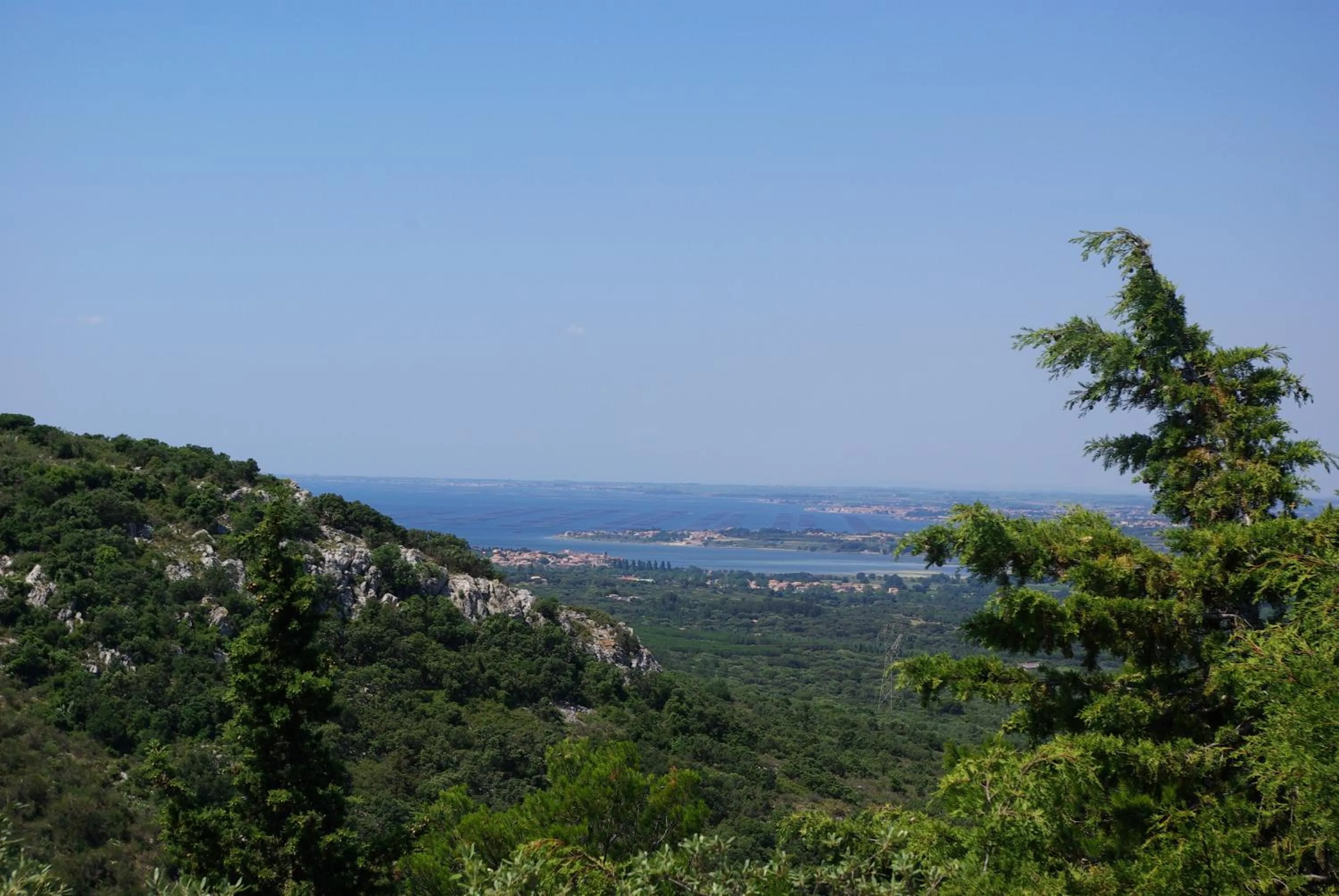 View (from property/room) in VVF Montagnac Hérault