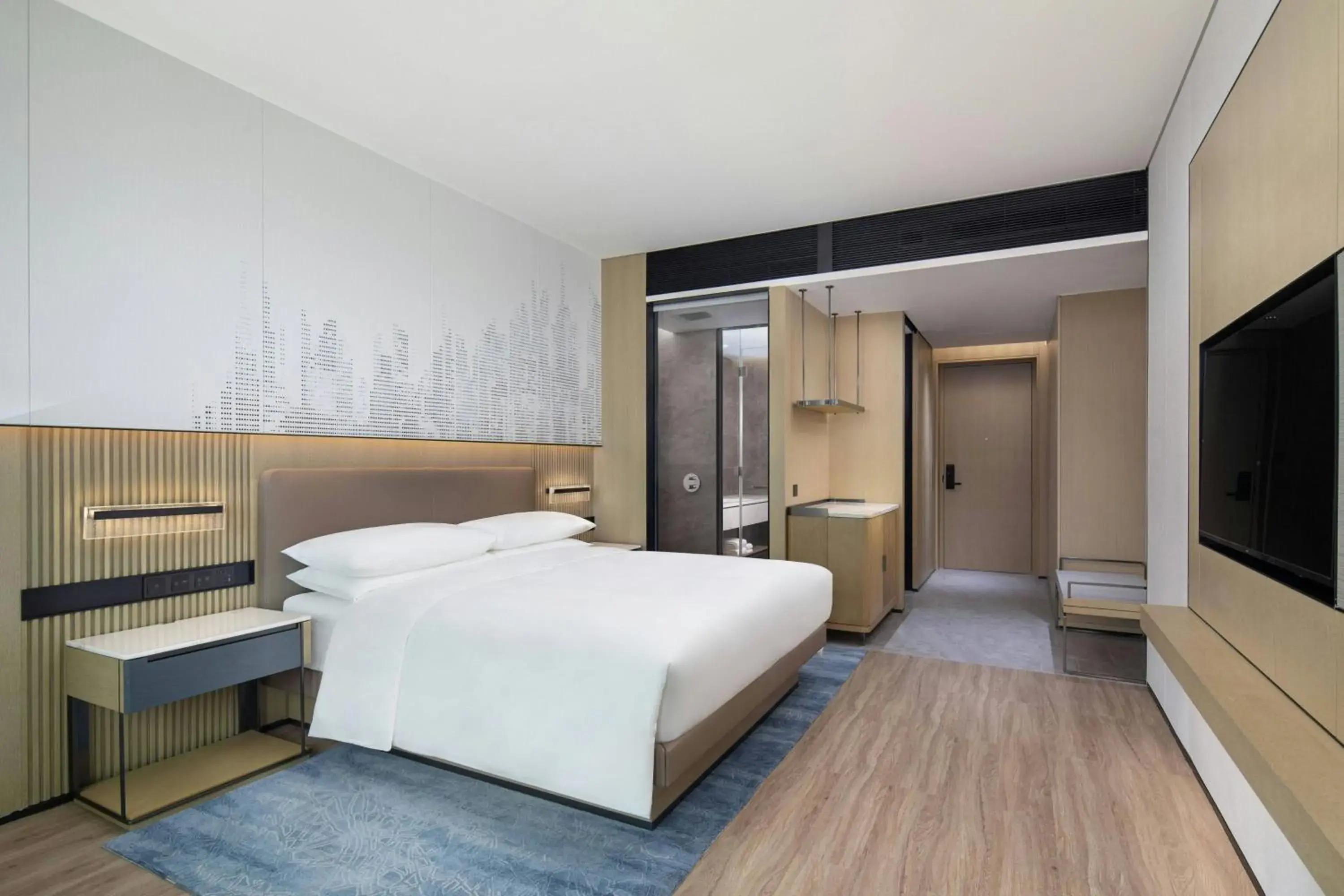 Courtyard King Bed Room in Courtyard by Marriott Beijing Changping Courtyard King Bed Room in Courtyard by Marriott Beijing Changping
