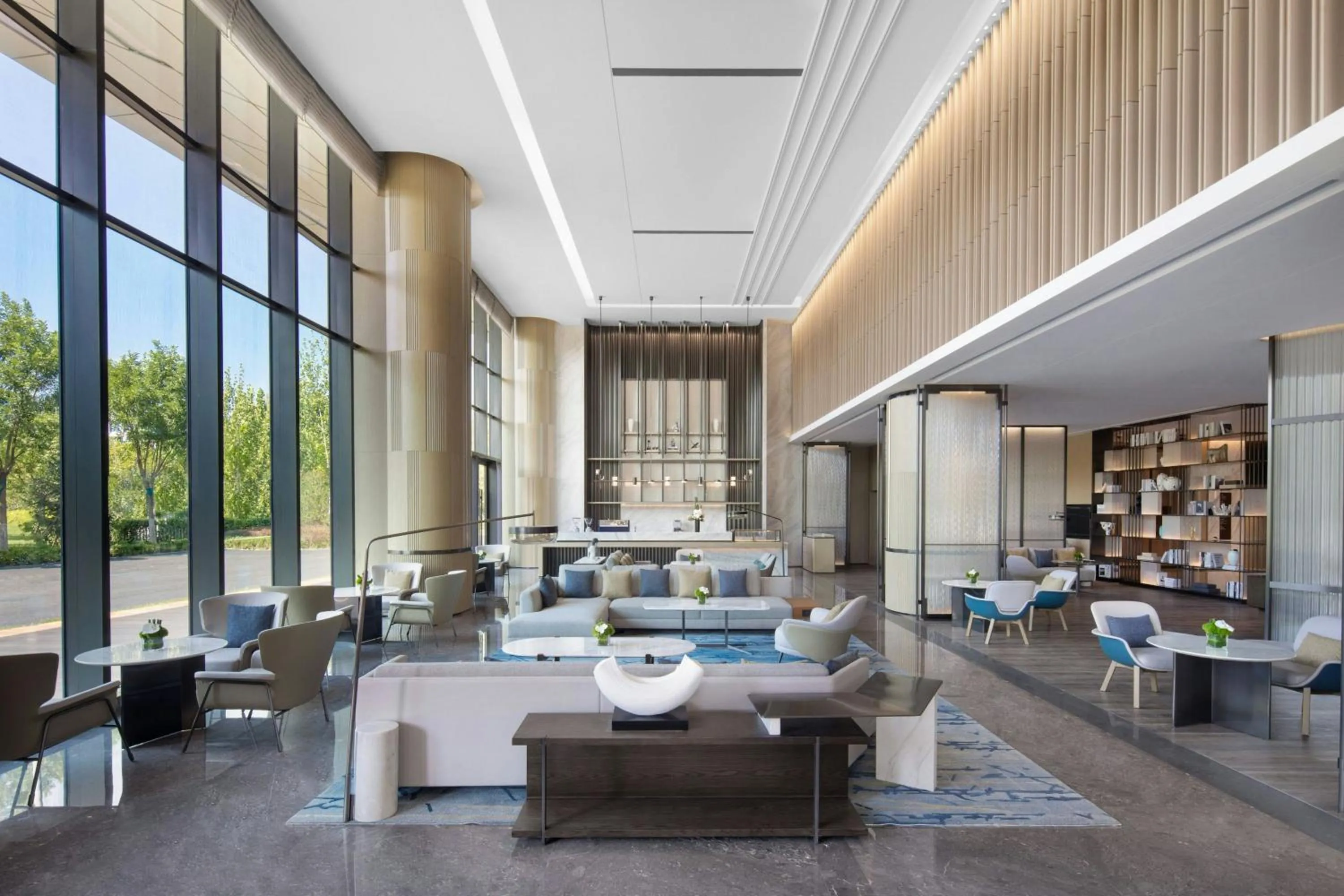 Lobby or reception in Courtyard by Marriott Beijing Changping