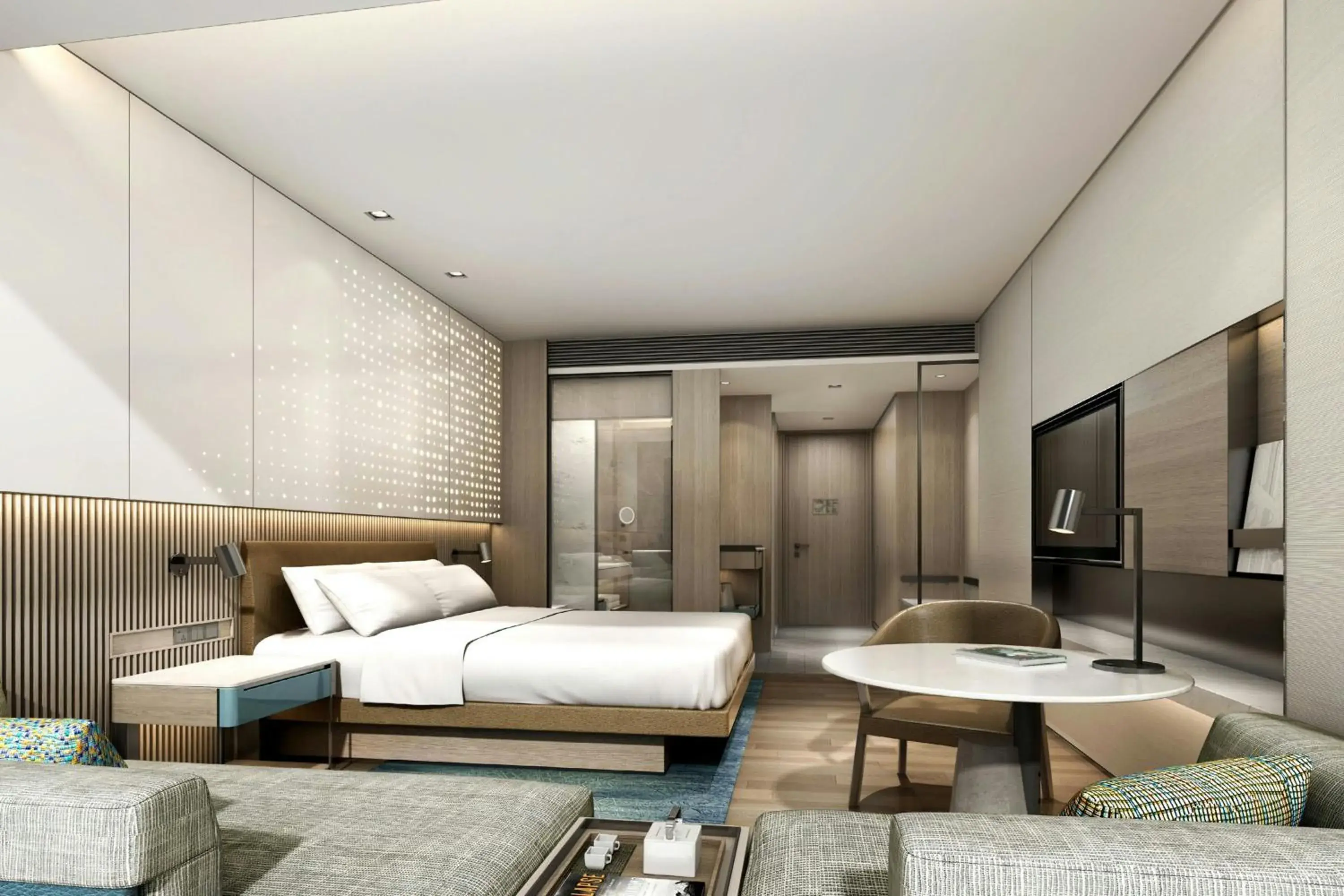Executive King Bed Room in Courtyard by Marriott Beijing Changping Executive King Bed Room in Courtyard by Marriott Beijing Changping