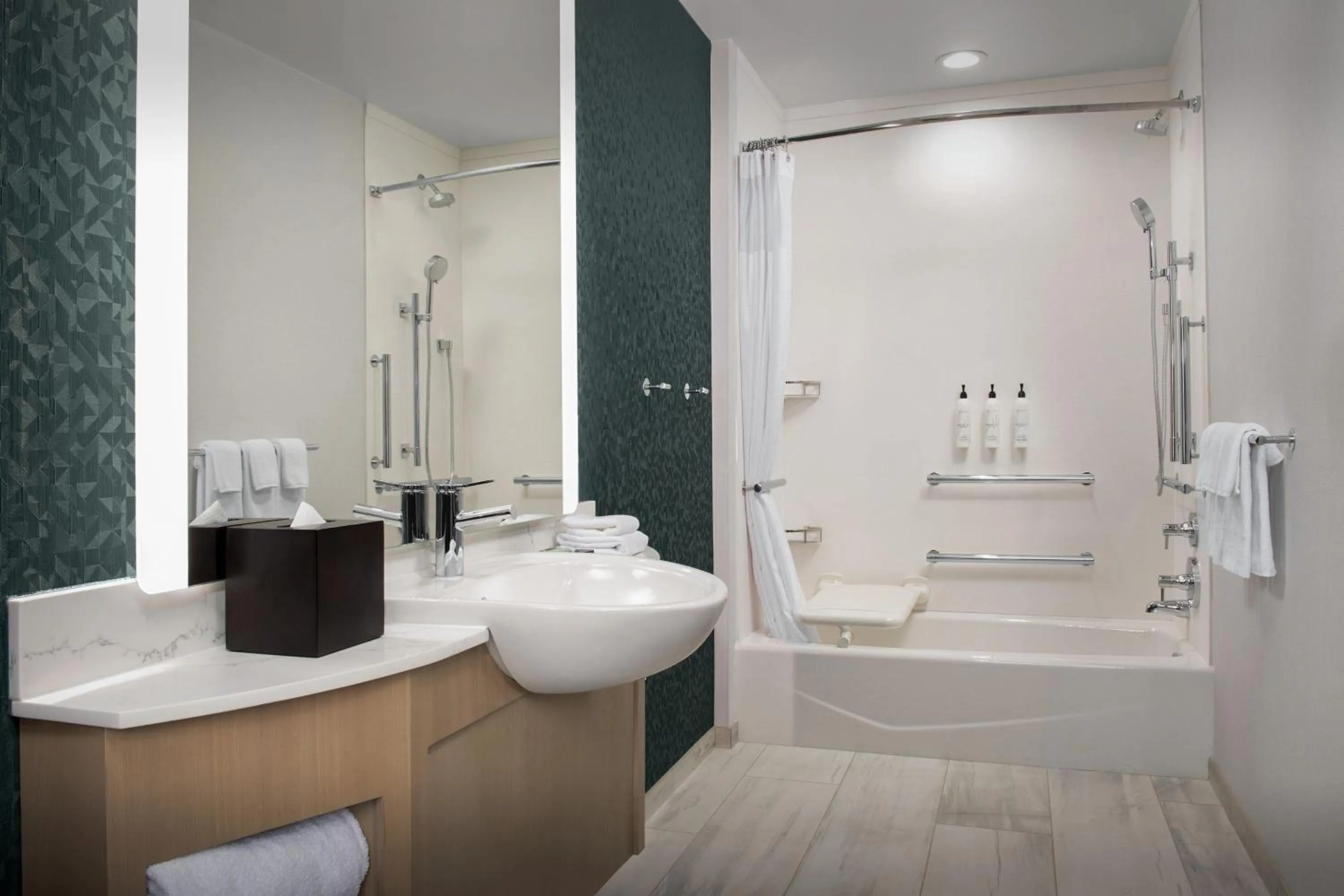 Bathroom in SpringHill Suites by Marriott Sandpoint
