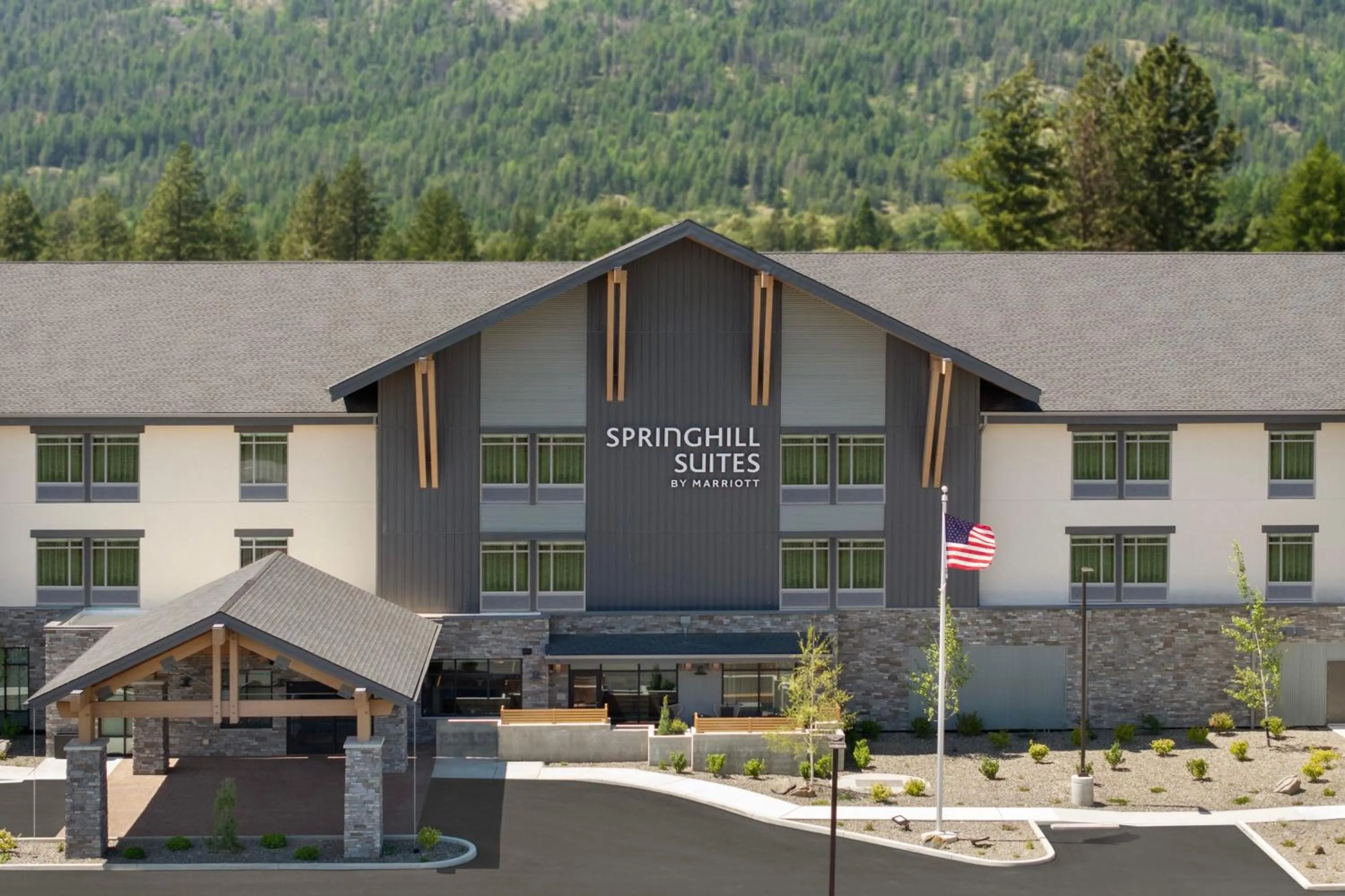 Property building in SpringHill Suites by Marriott Sandpoint