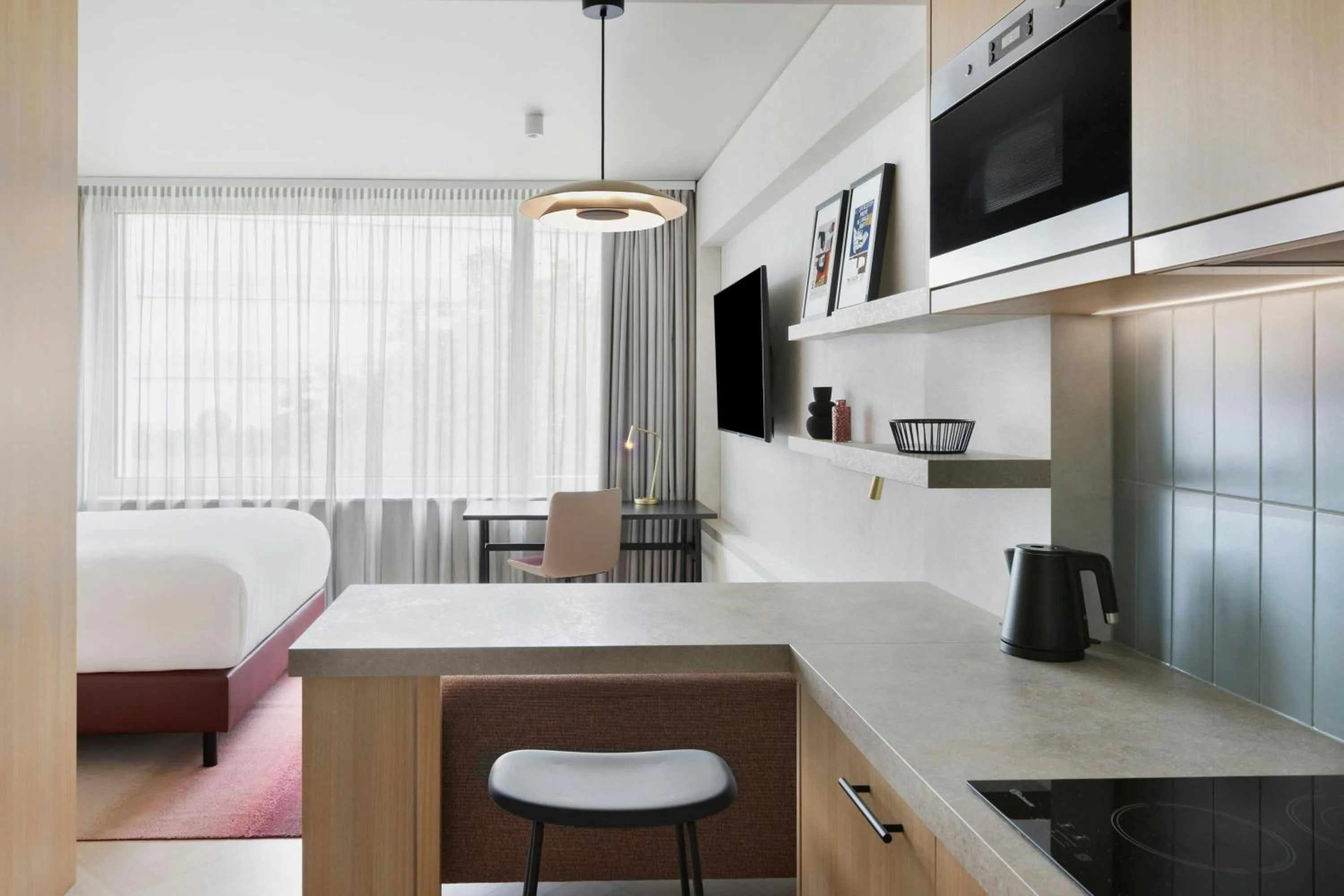 Kitchen or kitchenette in Residence Inn by Marriott Geneva City Nations