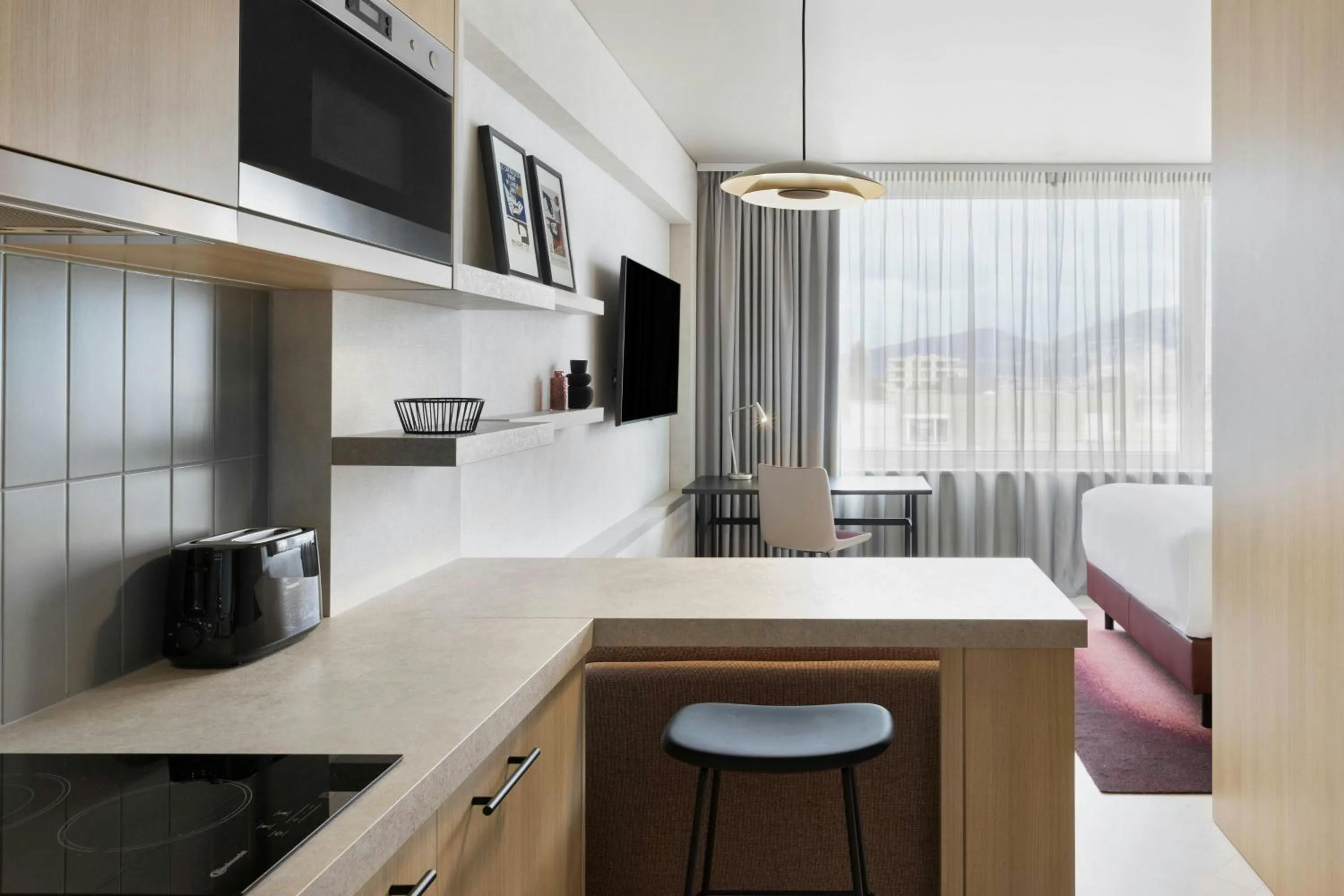 Kitchen or kitchenette in Residence Inn by Marriott Geneva City Nations