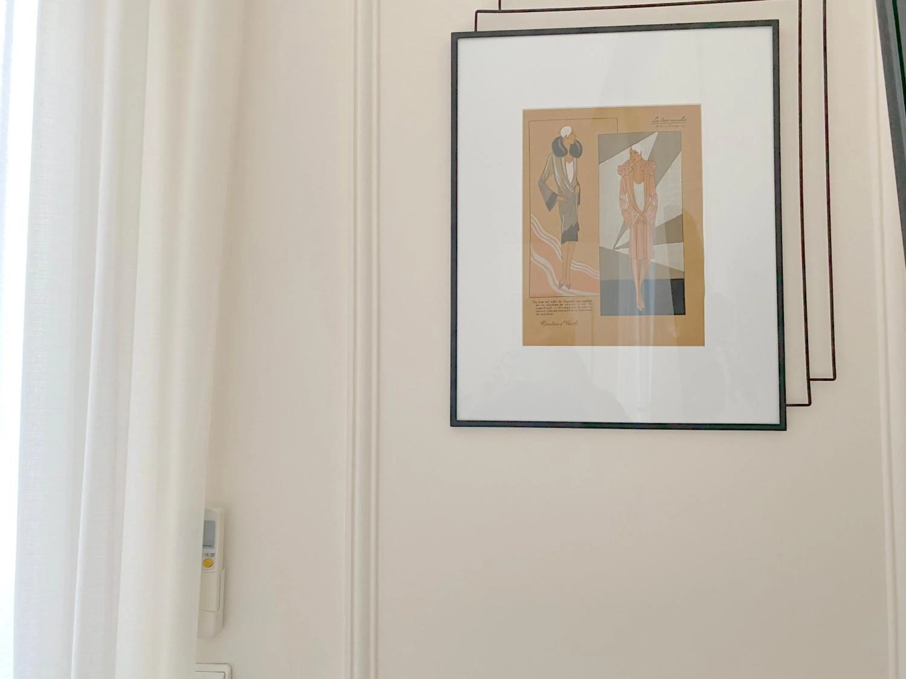 Decorative detail in La Villa Paris - B&B