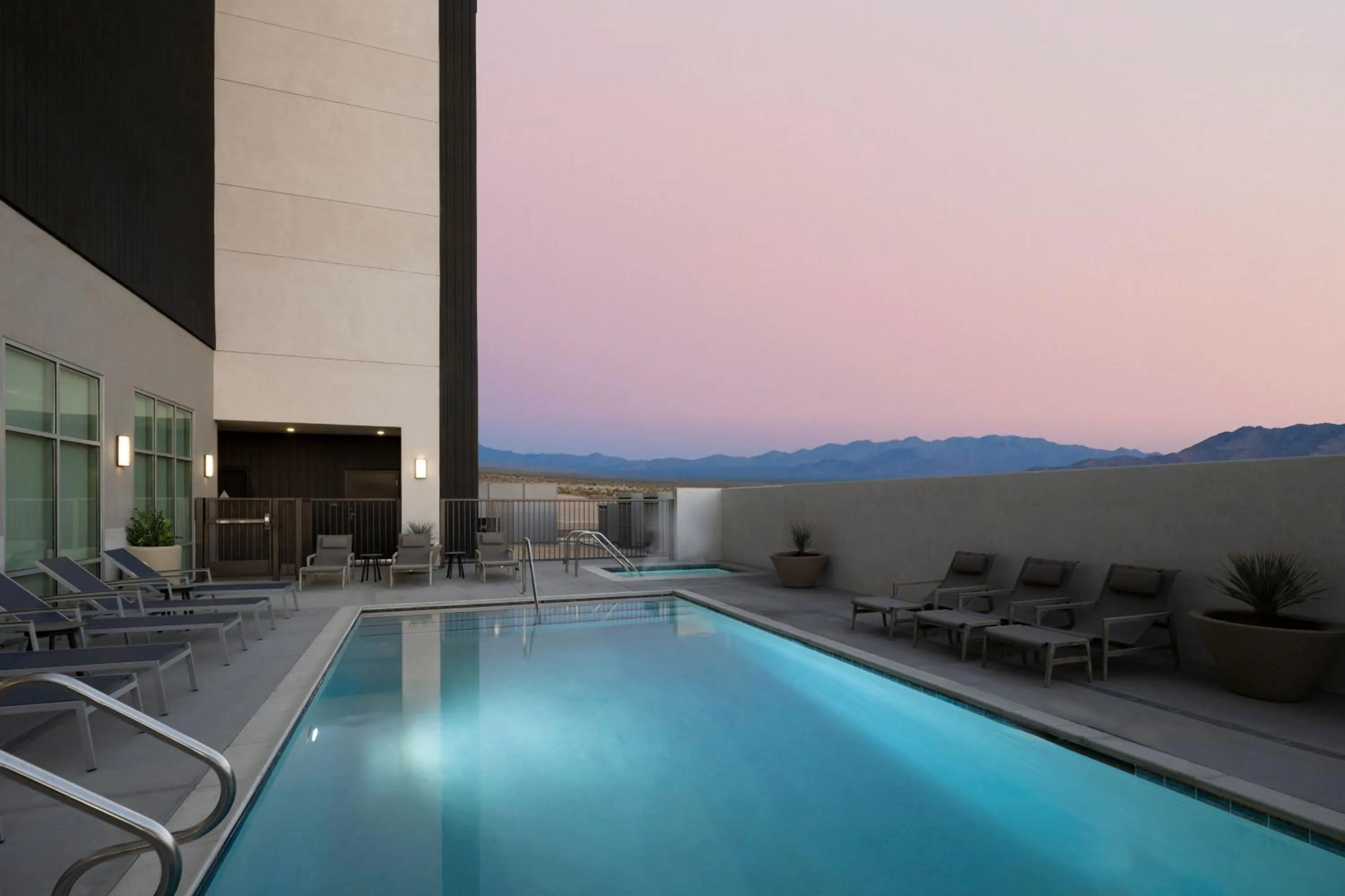 Swimming pool in TownePlace Suites by Marriott Marriott Barstow