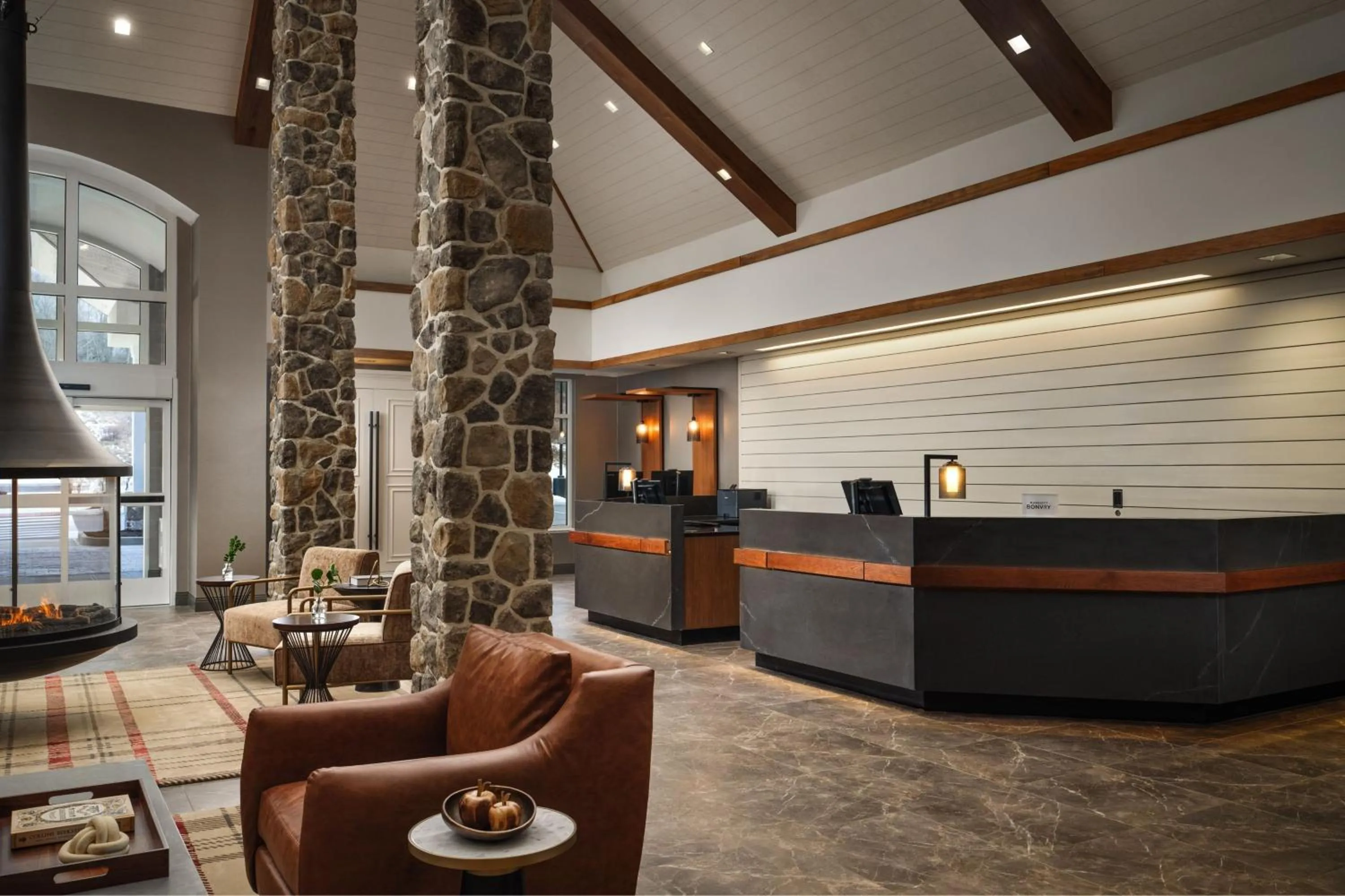 Lobby or reception in Inn at Bellefield Residence Inn by Marriott