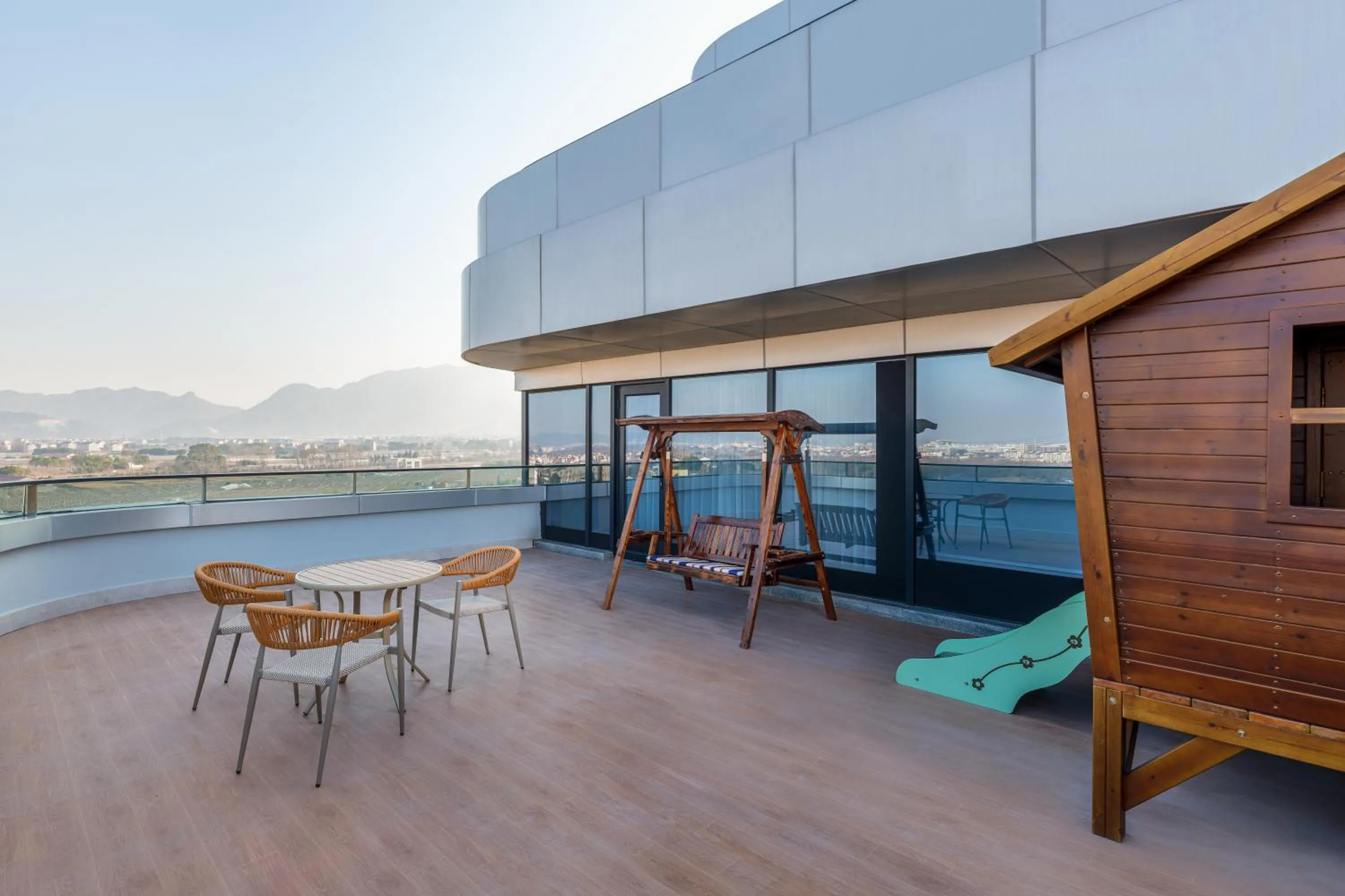 Balcony/Terrace in Sheraton Pujiang