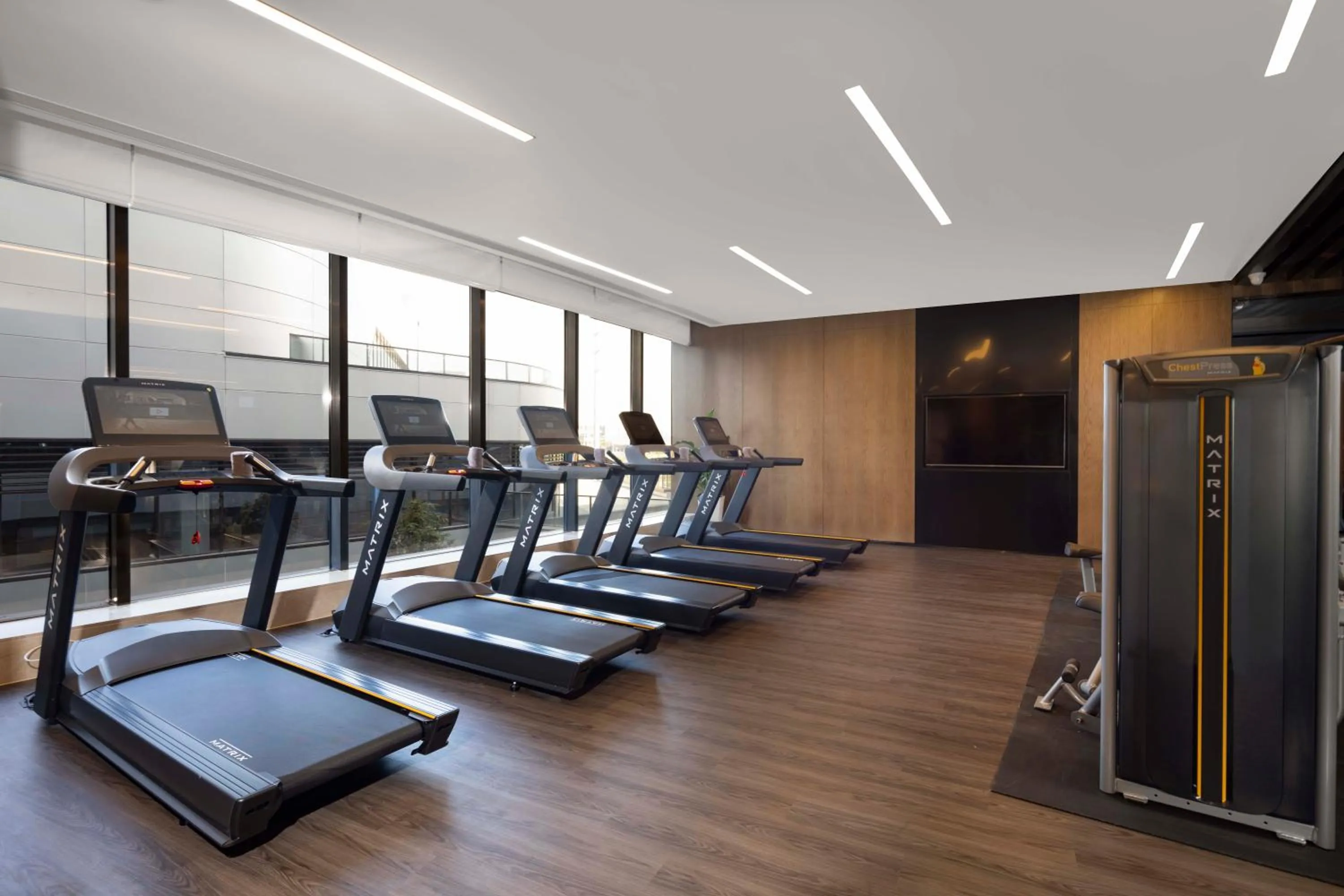 Fitness centre/facilities in Sheraton Pujiang