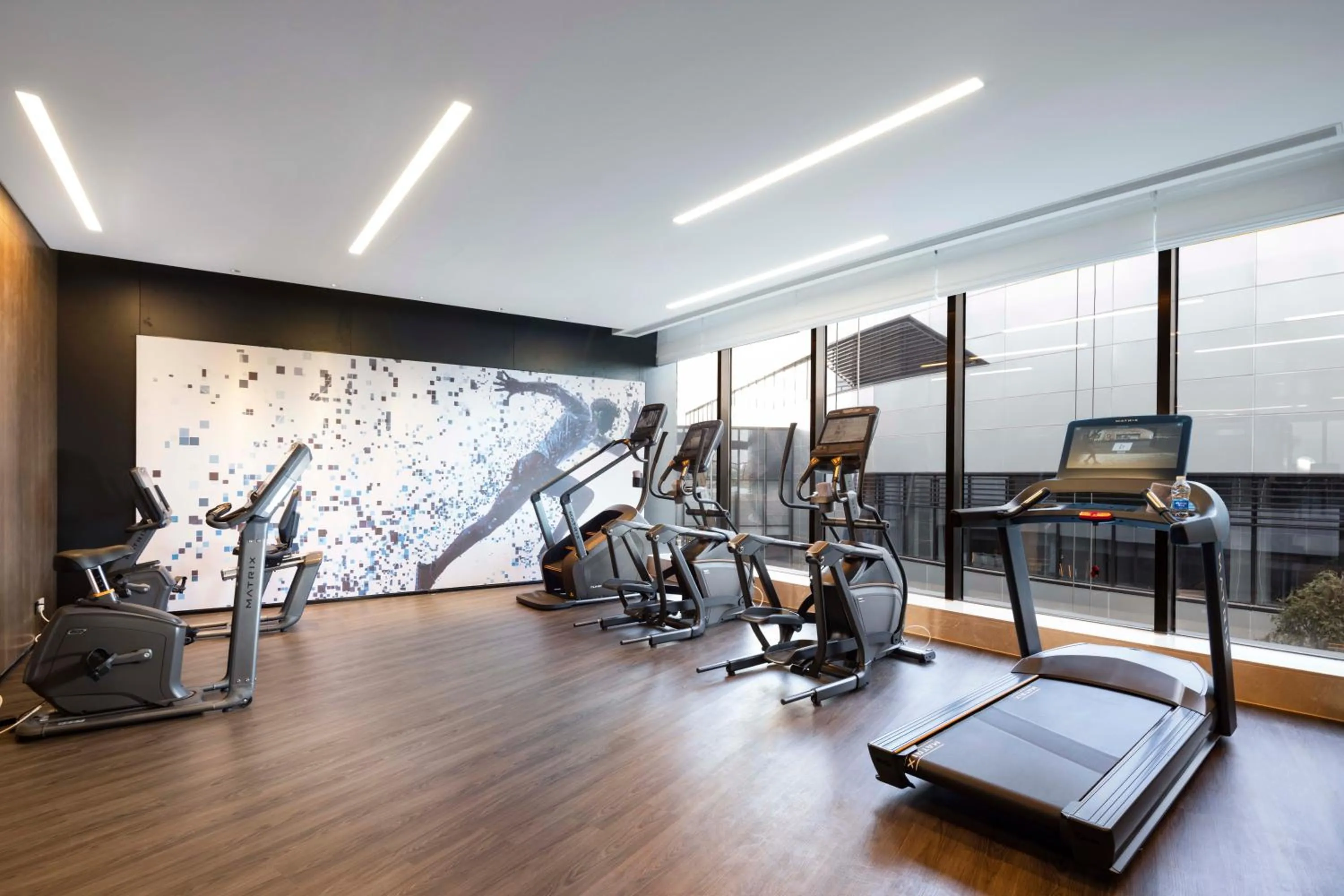 Fitness centre/facilities in Sheraton Pujiang
