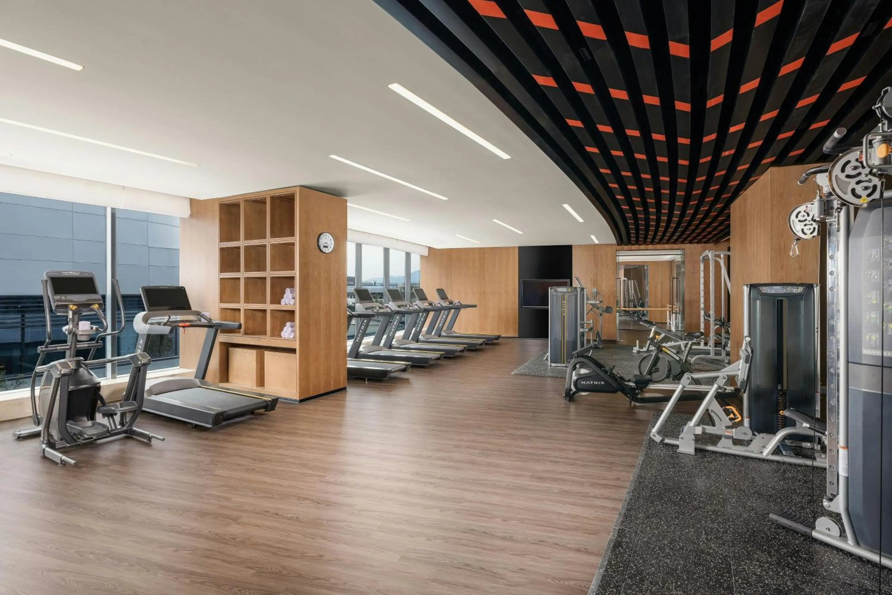 Fitness centre/facilities in Sheraton Pujiang