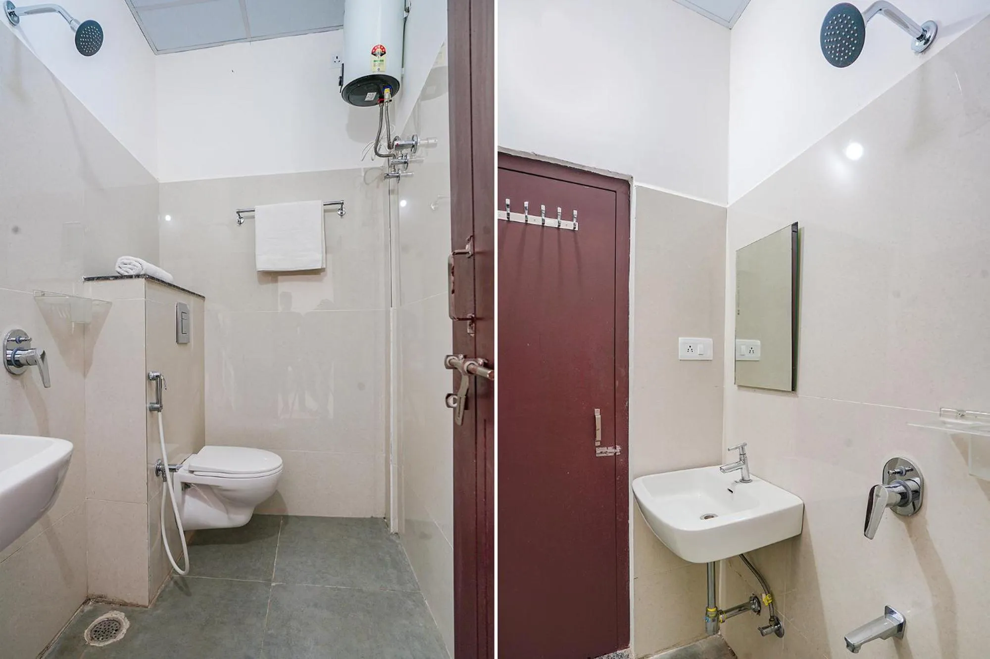 Bathroom in FabHotel Rooms 27 - Nr Hitech City