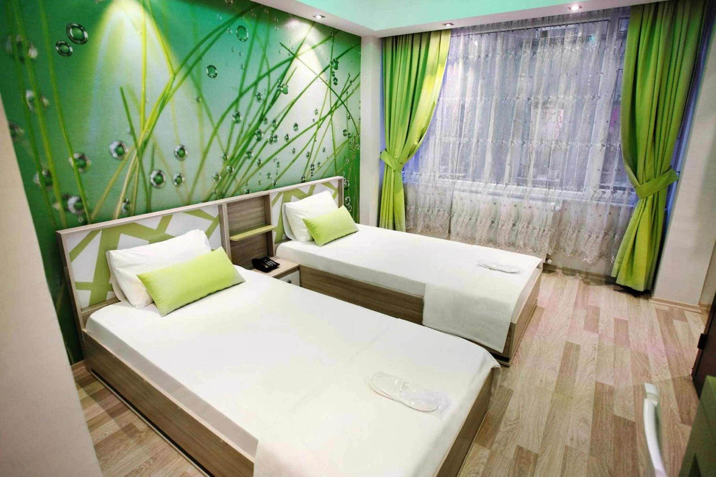Seating area, Bed in Balance Hotel Taksim