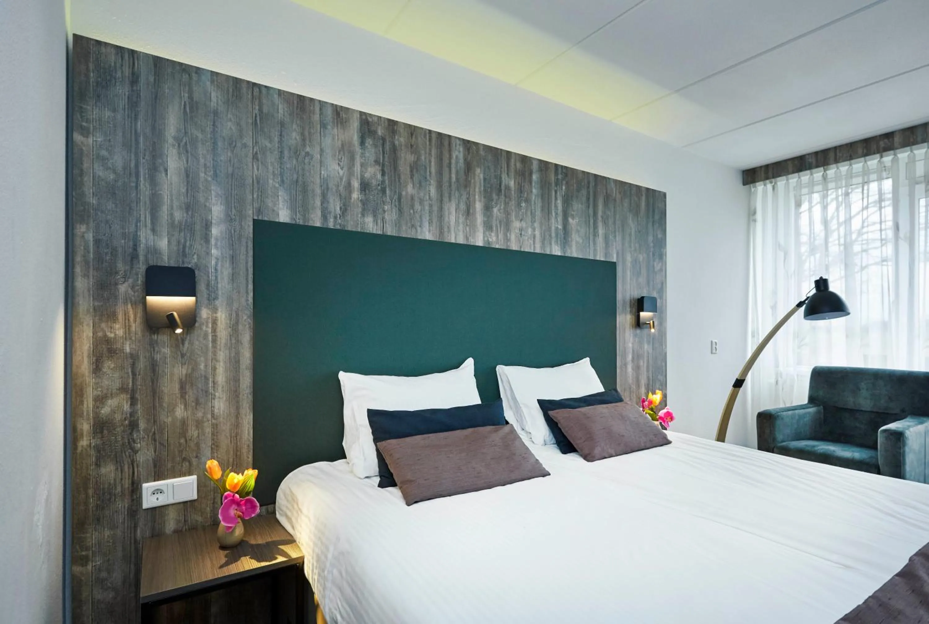 Bed in Hotel Restaurant Eeserhof