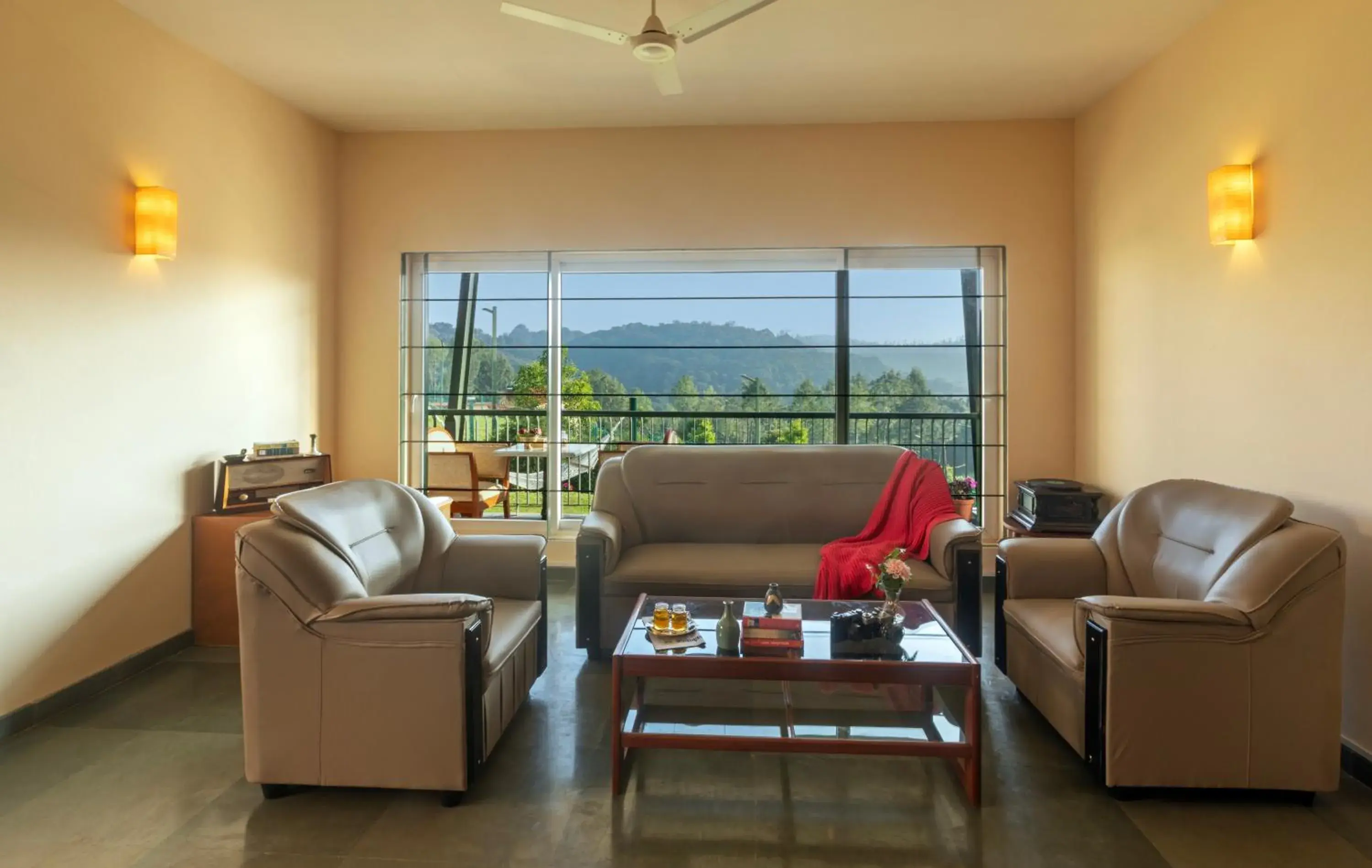 Seating area in Solitude by Nature Resorts and Stays Seating area in Solitude by Nature Resorts and Stays