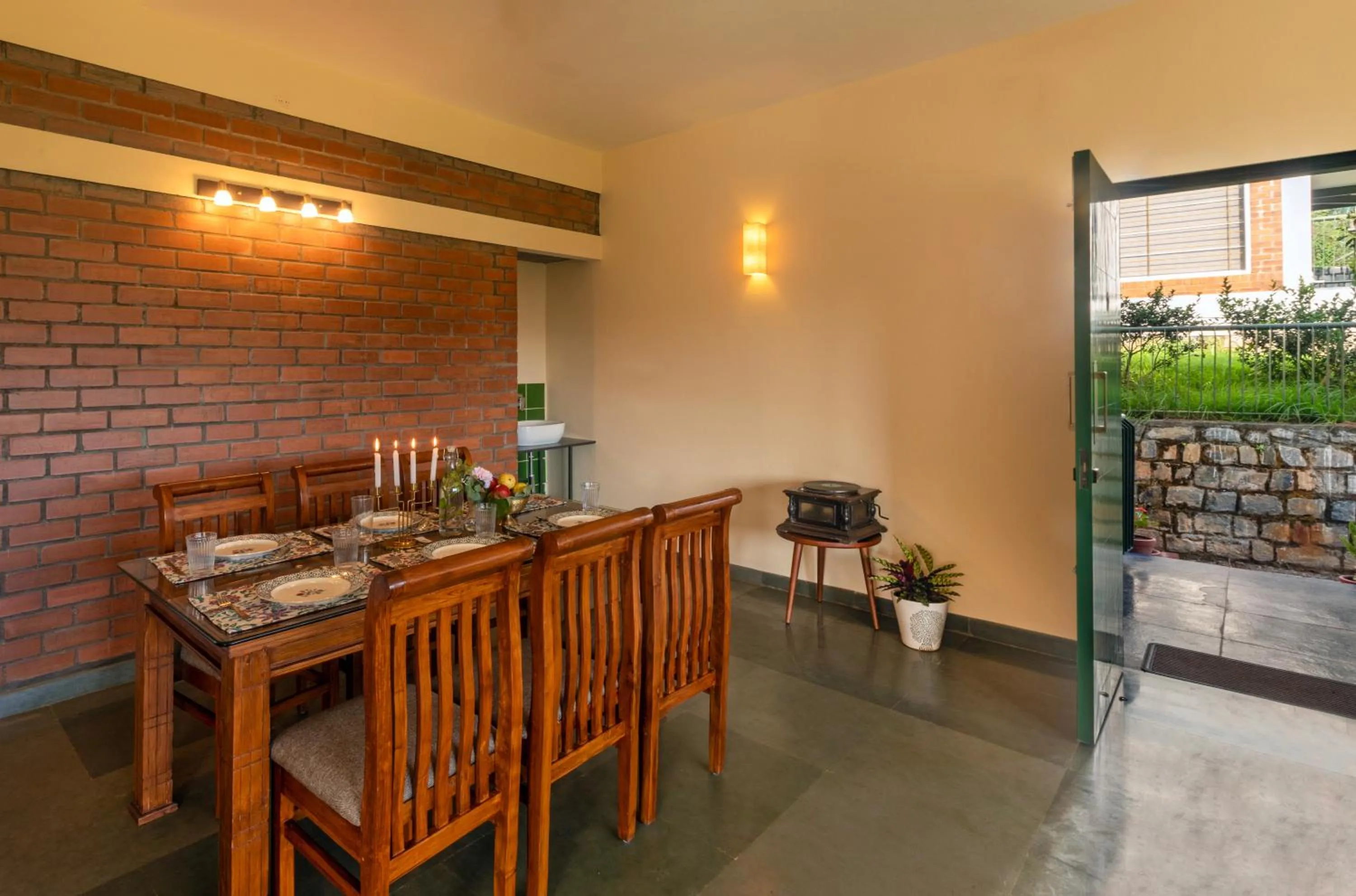 Dining area in Solitude by Nature Resorts and Stays