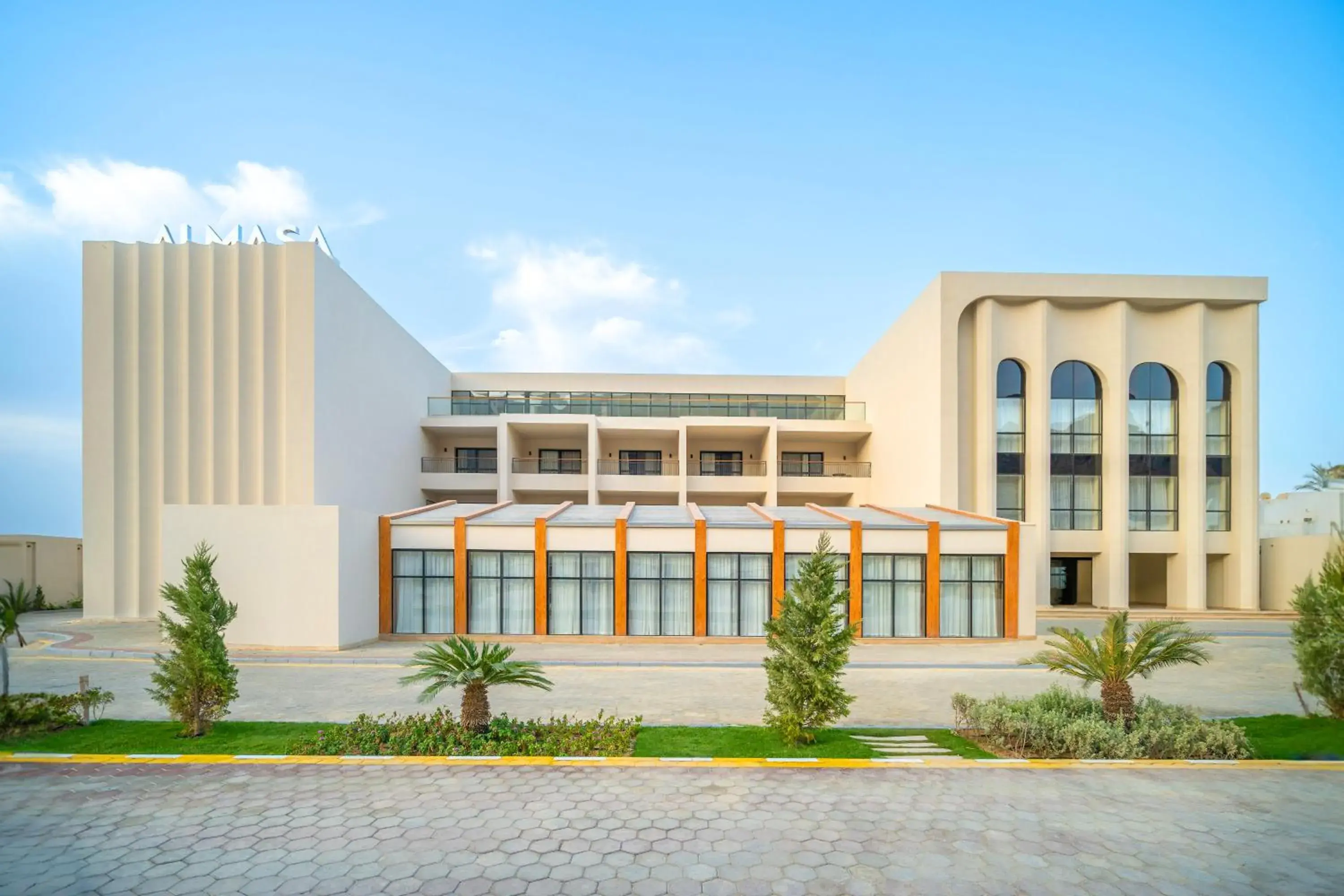 Property building in Al Masa Hotel El Sokhna Property building in Al Masa Hotel El Sokhna