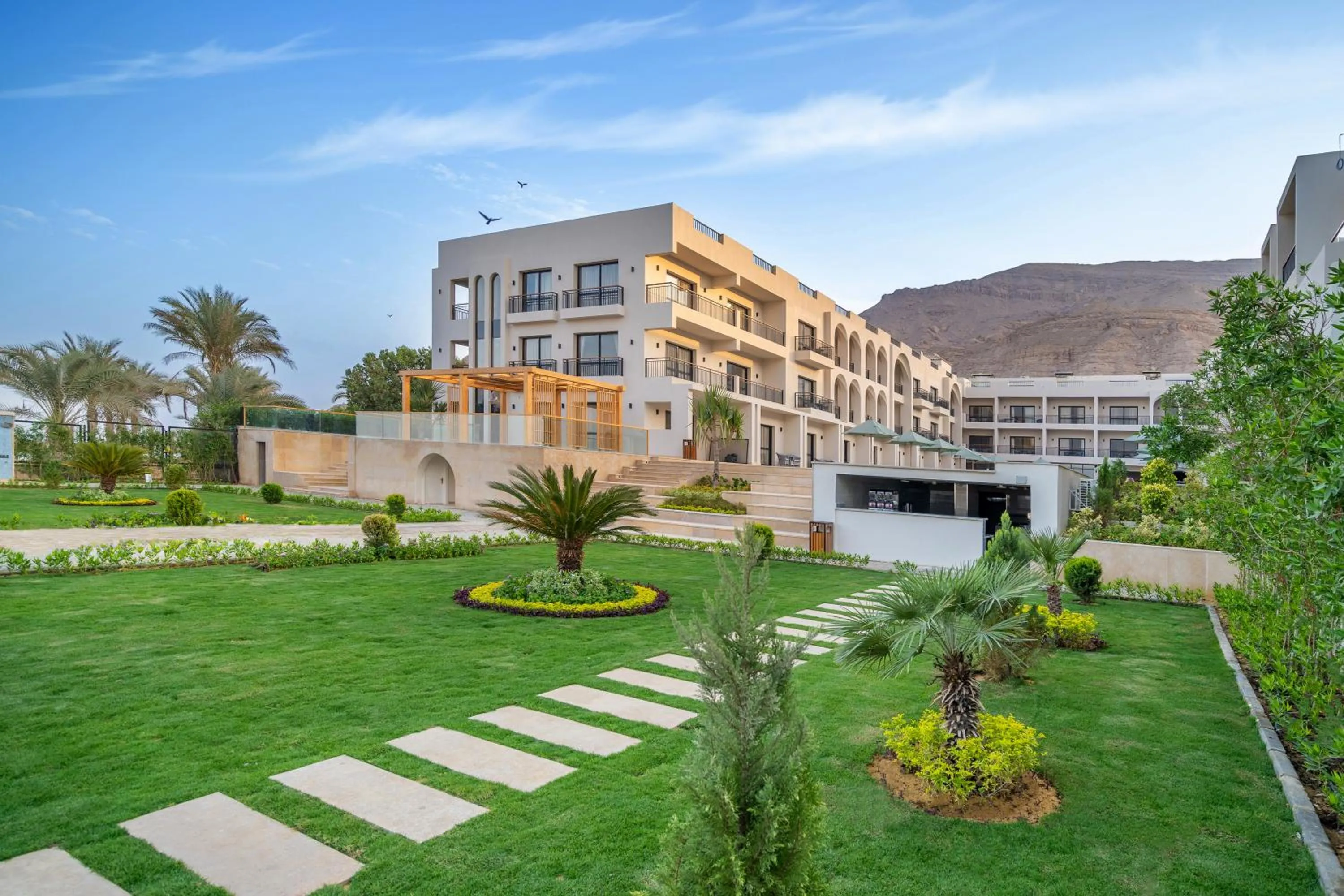 Property building in Al Masa Hotel El Sokhna