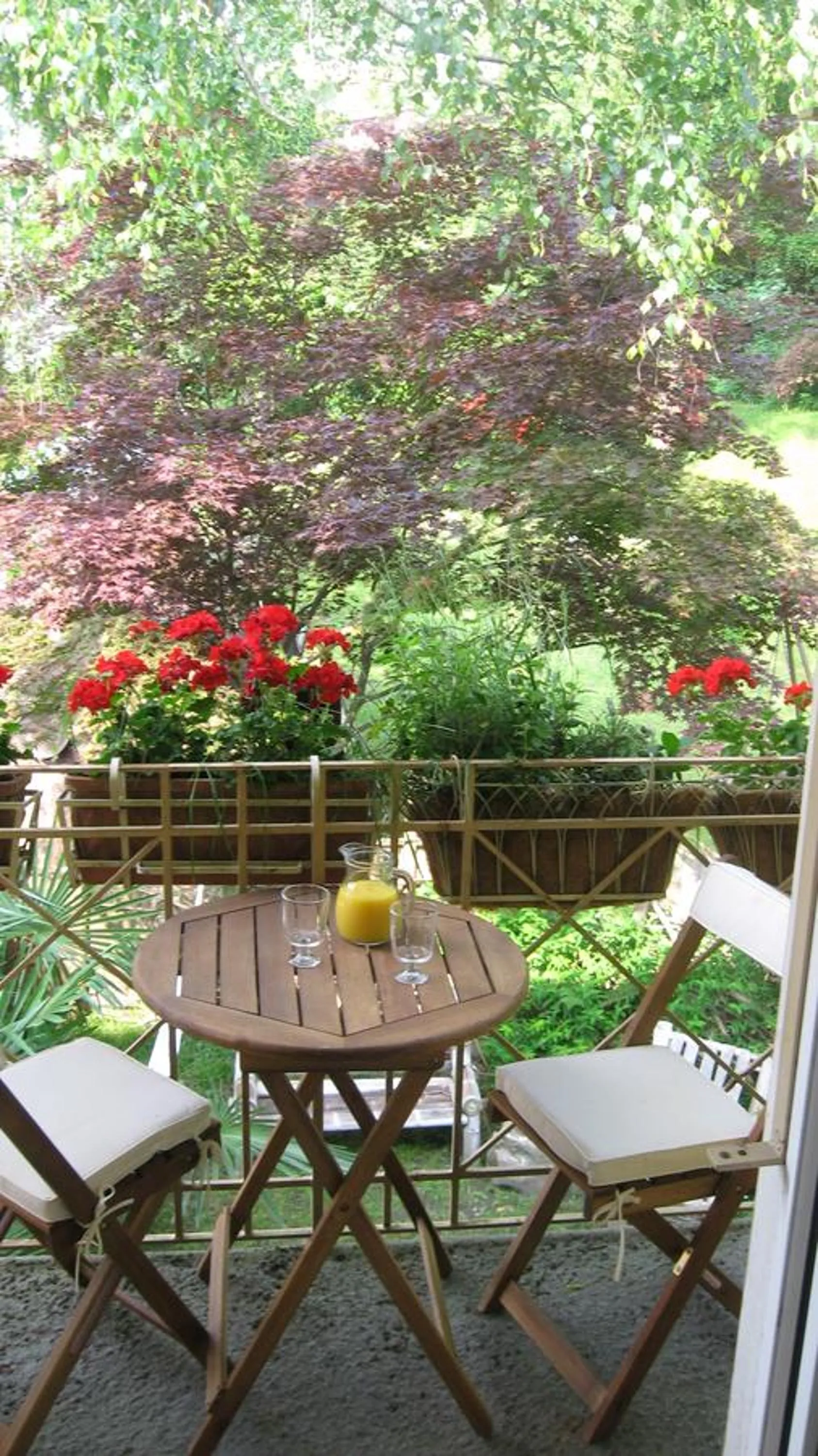 Balcony/Terrace in apartment BB Lago Nel Pagliaio