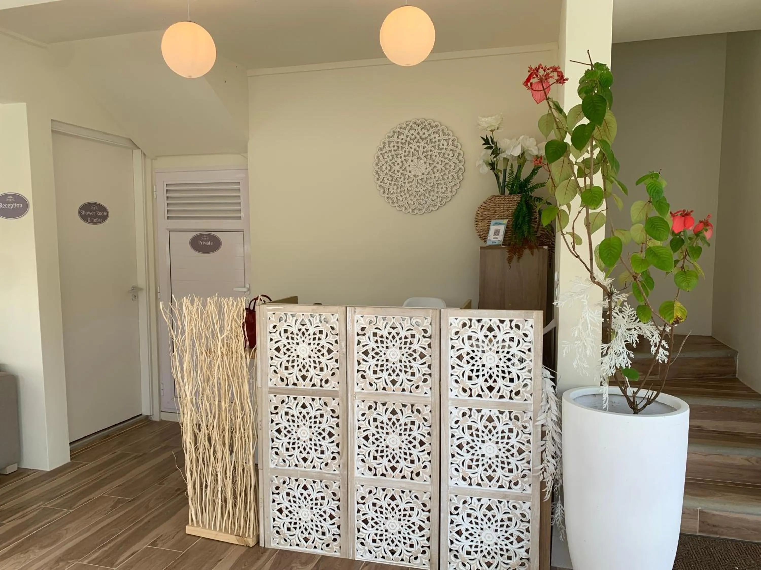 Lobby or reception in Le Clos des Bains Mauritius