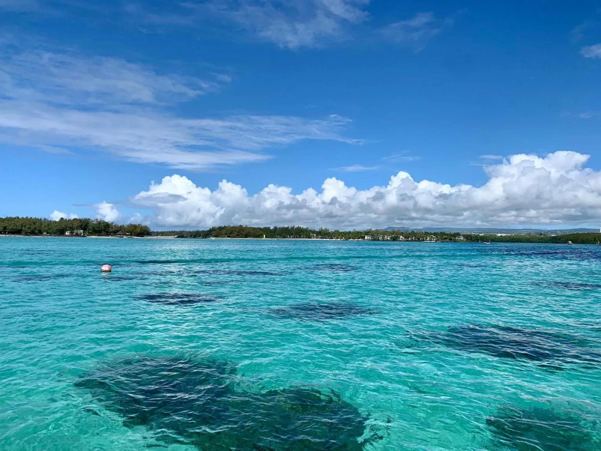Beach in Le Clos des Bains Mauritius