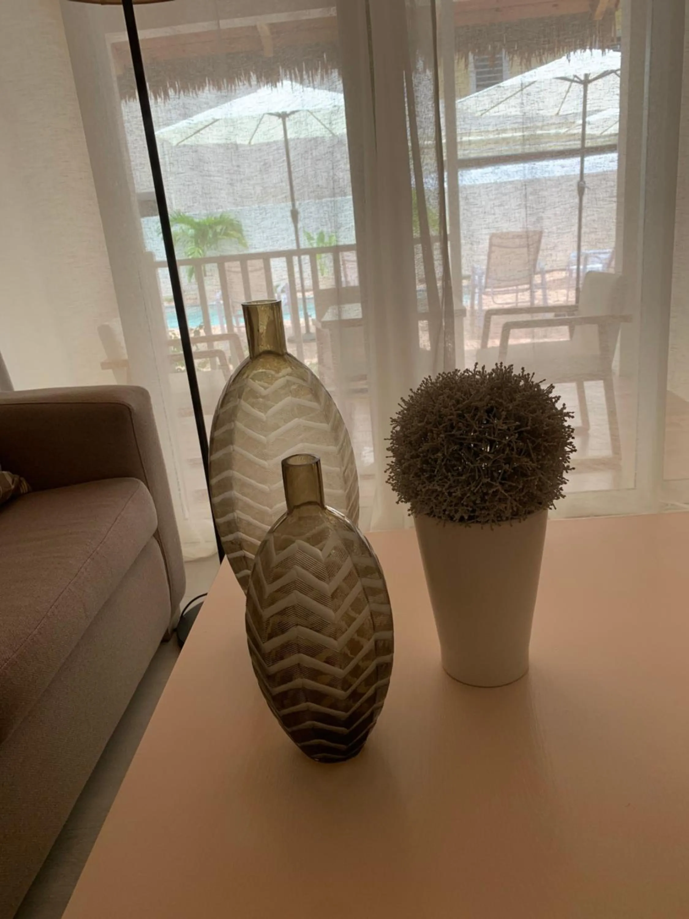 Decorative detail in Le Clos des Bains Mauritius