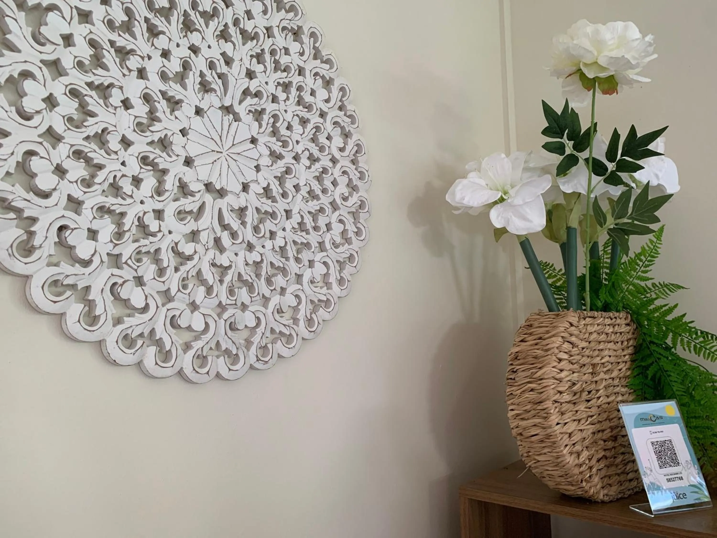 Lobby or reception in Le Clos des Bains Mauritius