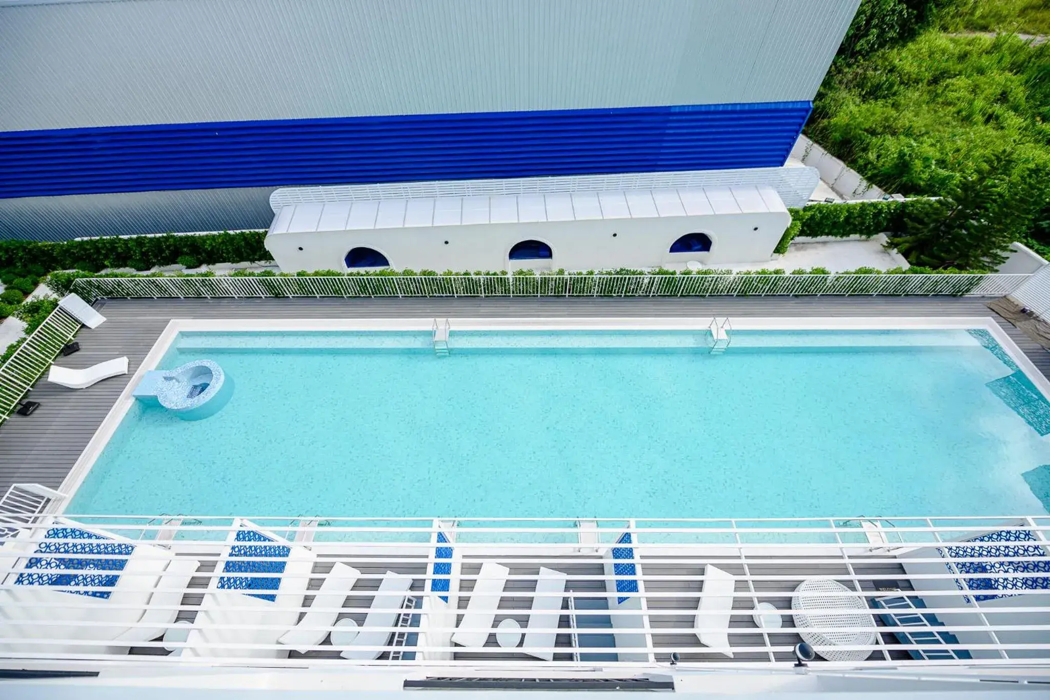 Balcony/Terrace in Marble Arch De Loei Hotel Balcony/Terrace in Marble Arch De Loei Hotel