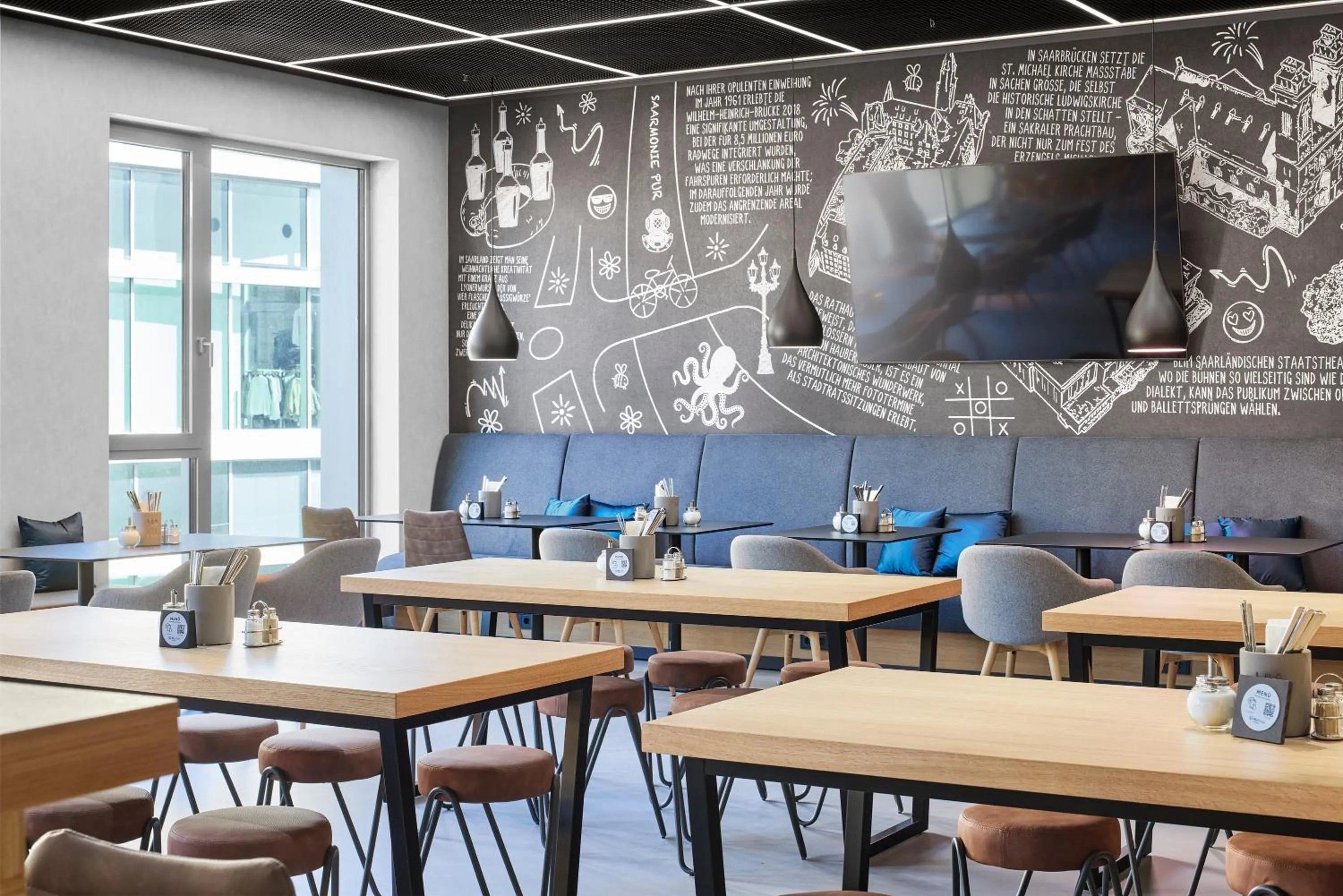 Restaurant/places to eat in H2 Hotel Saarbrücken