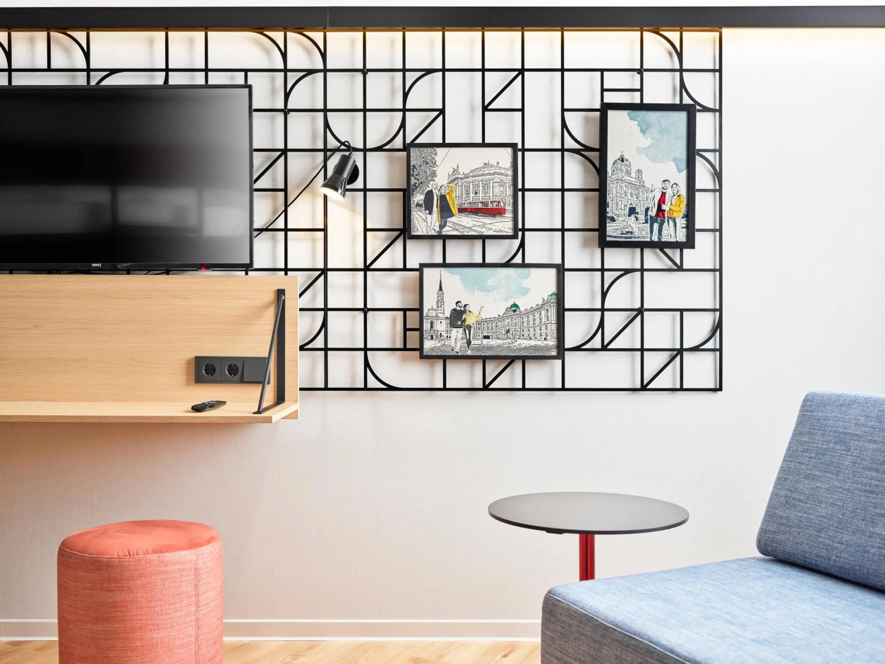 TV and multimedia in H2 Hotel Wien Schönbrunn