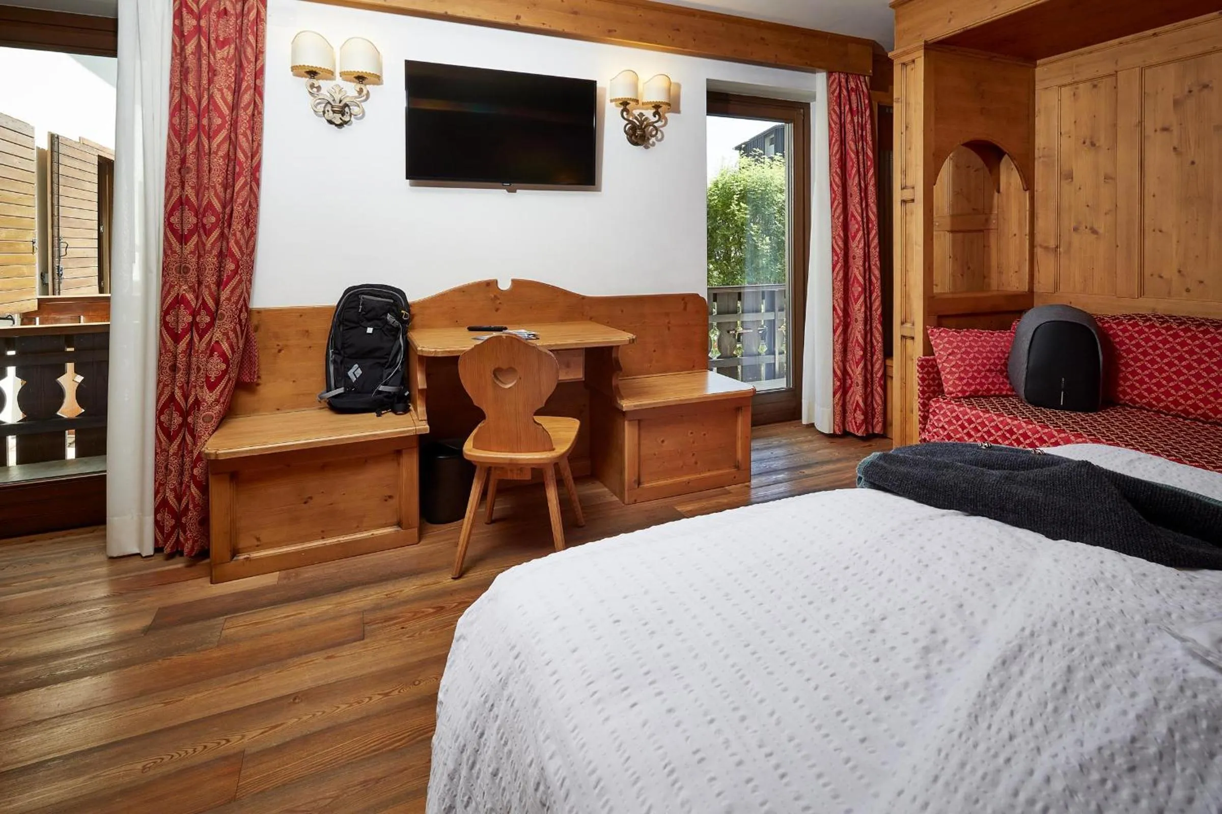 Bed in Hotel Garni dello Sportivo