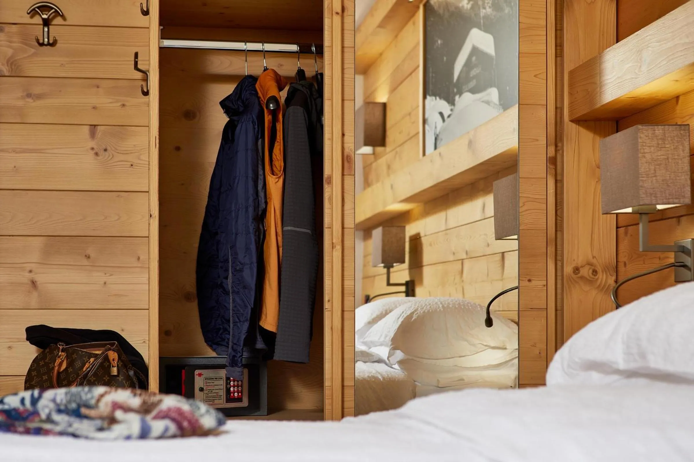 Bedroom, Bed in Hotel Garni dello Sportivo