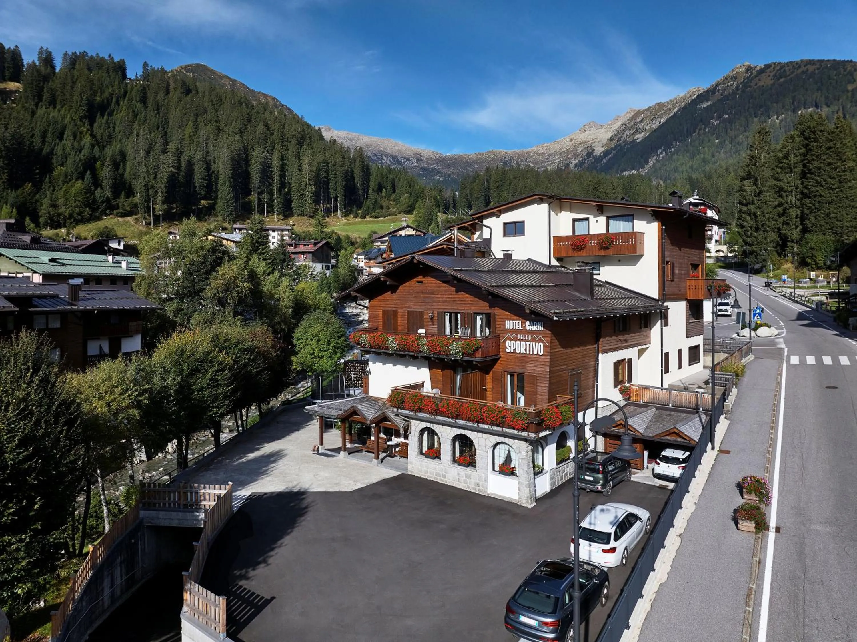 Property building in Hotel Garni dello Sportivo