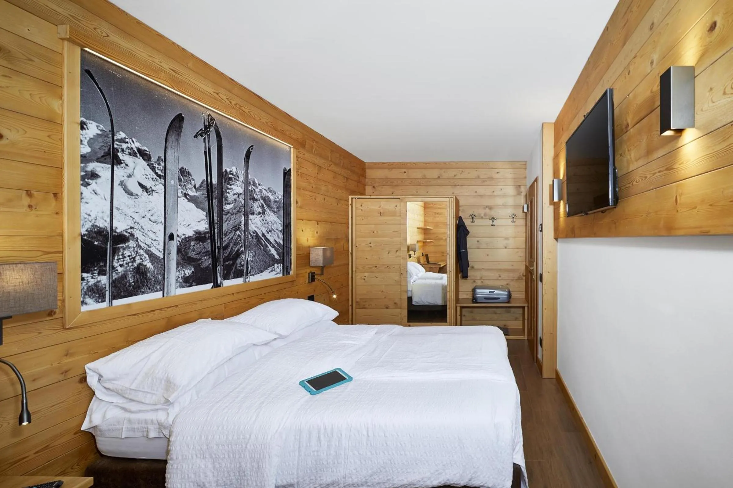 TV and multimedia, Bed in Hotel Garni dello Sportivo