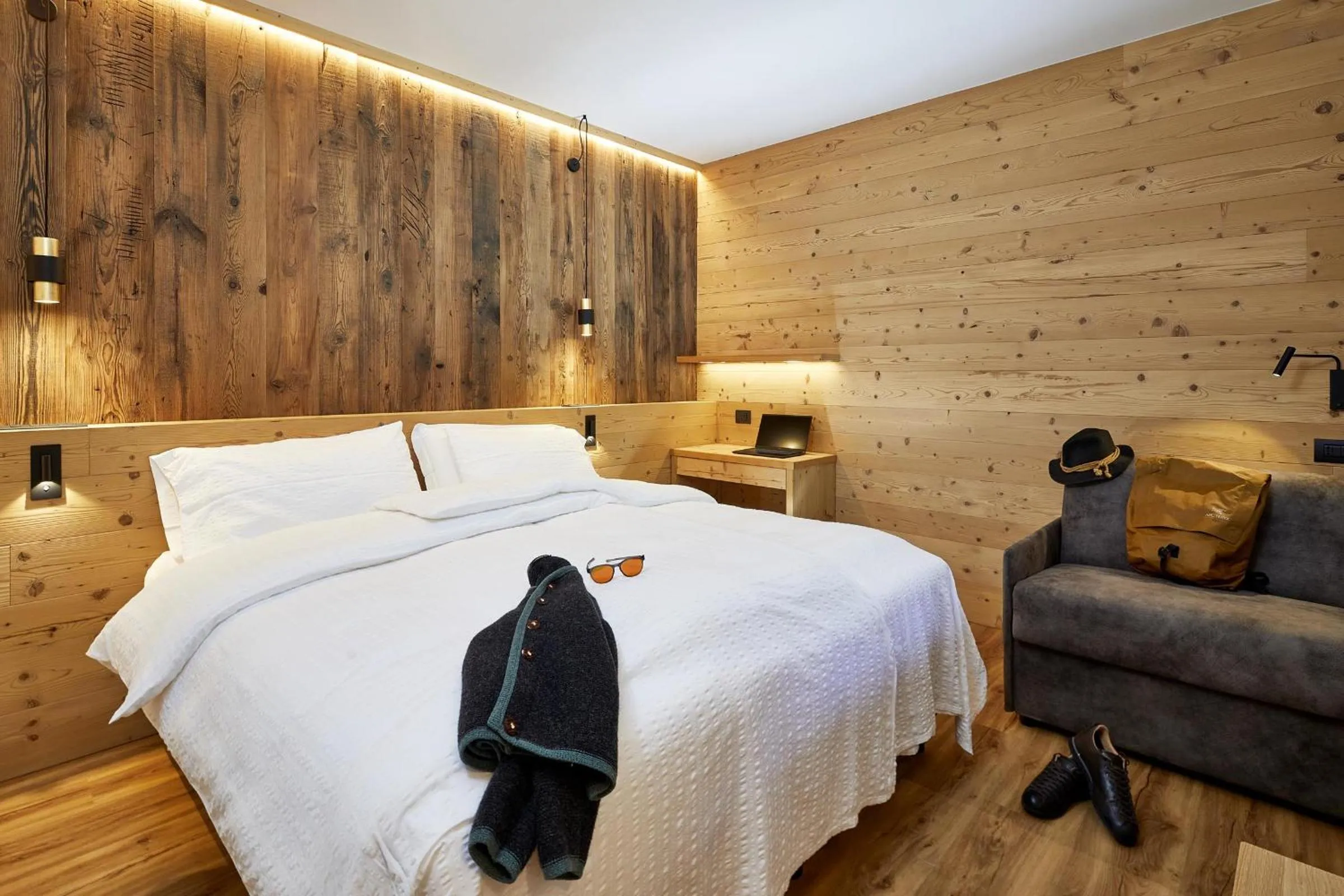 Bedroom, Bed in Hotel Garni dello Sportivo