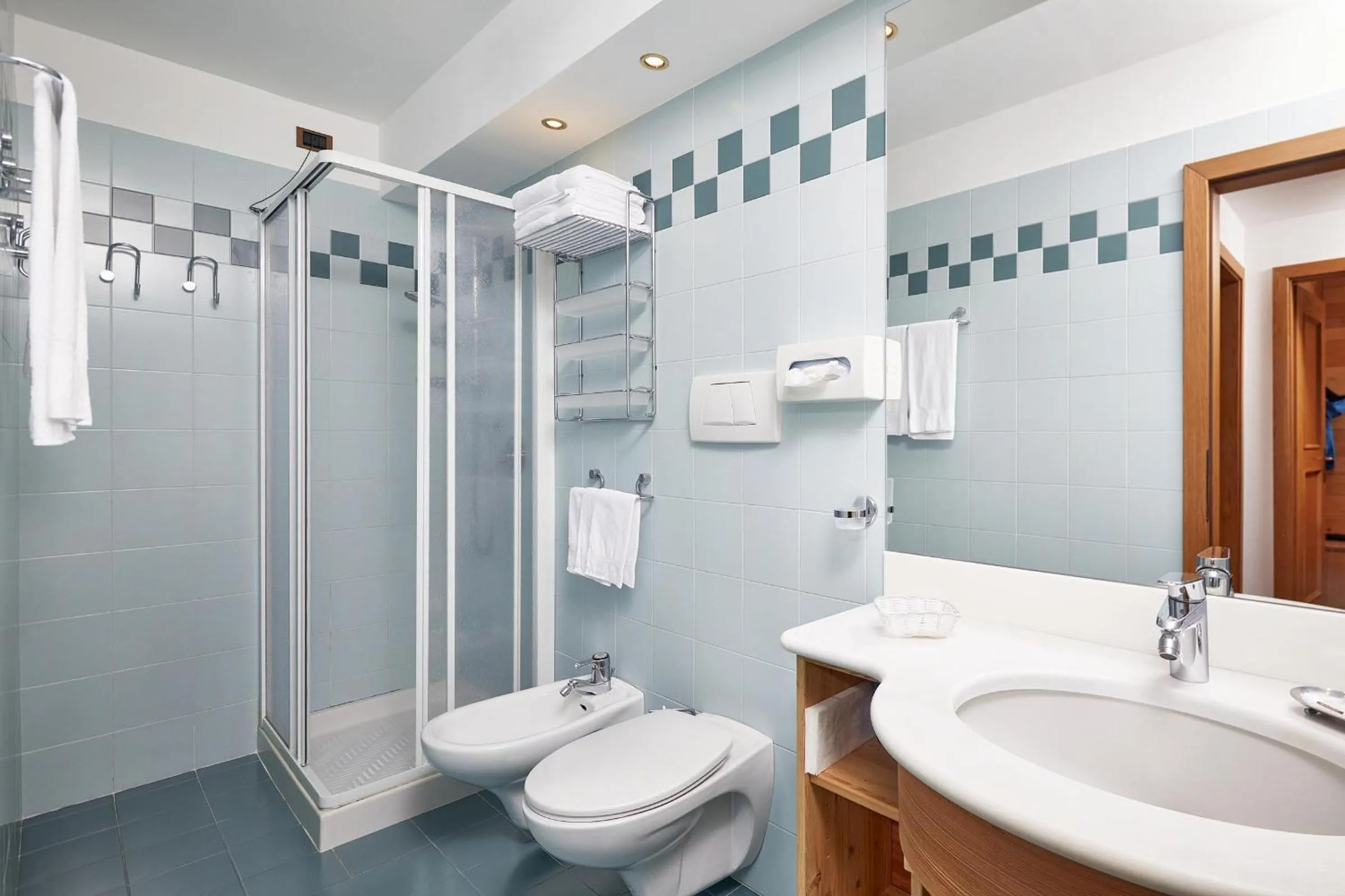 Shower in Hotel Garni dello Sportivo