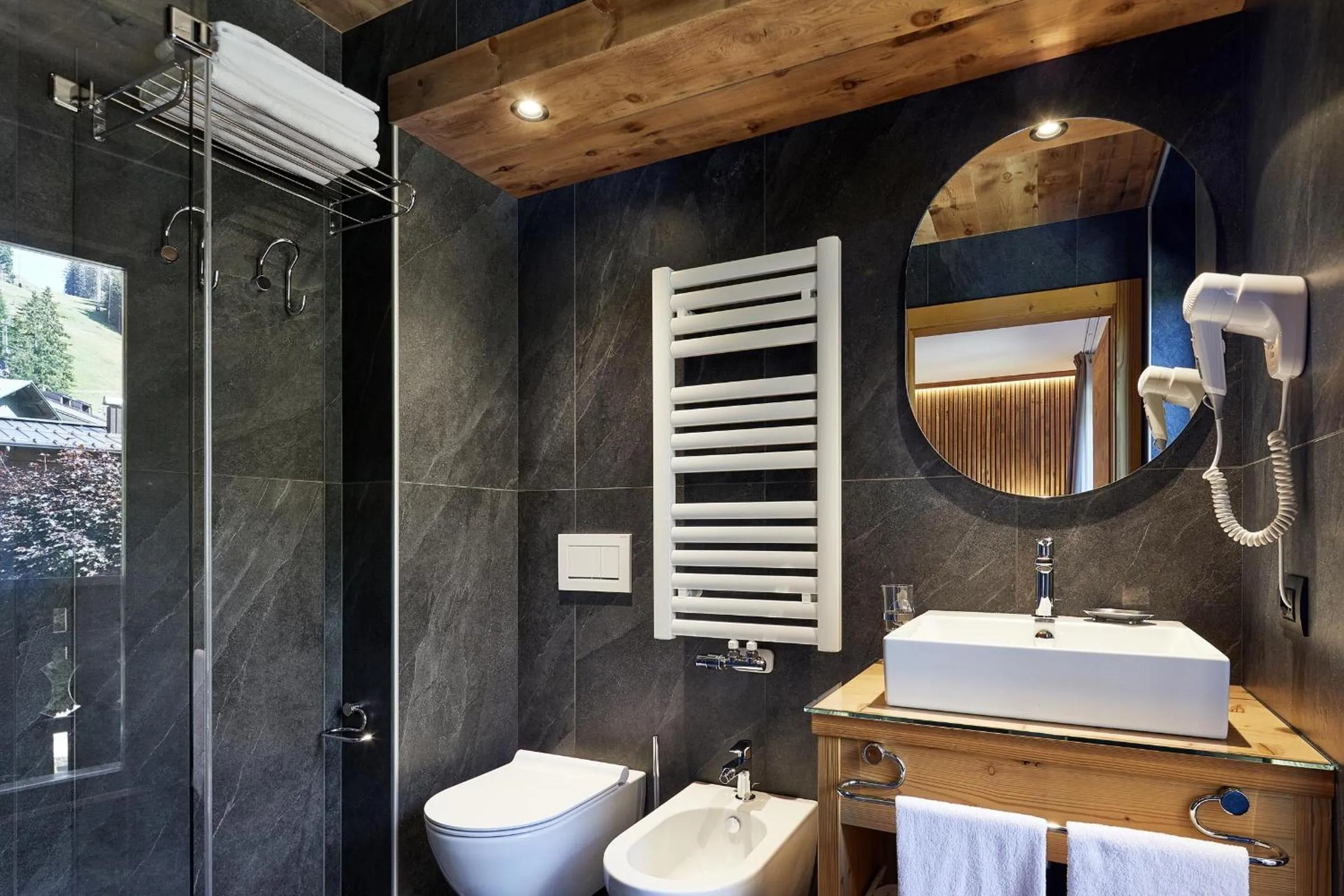 Shower in Hotel Garni dello Sportivo