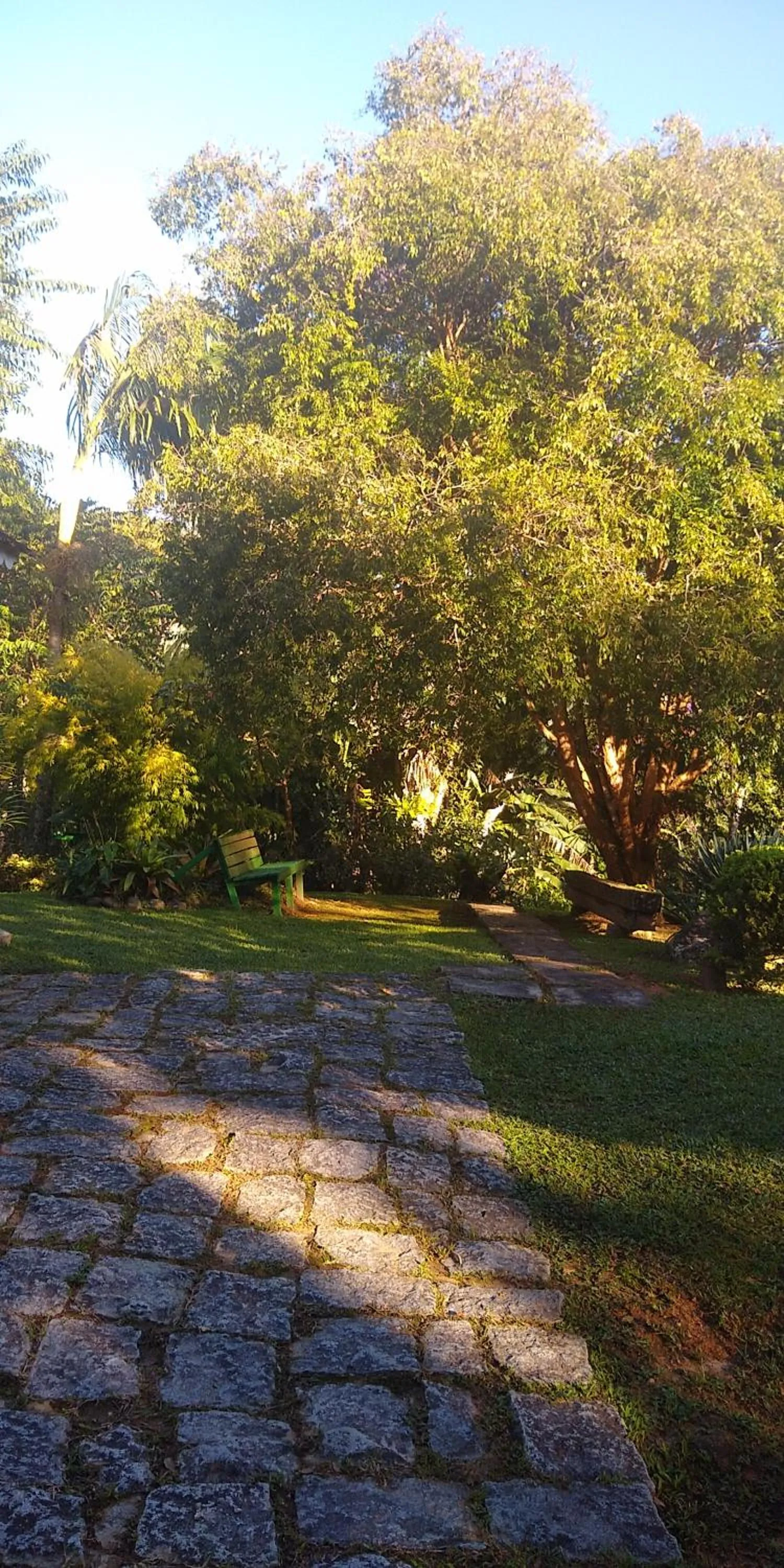 Garden view in Pousada na Colina