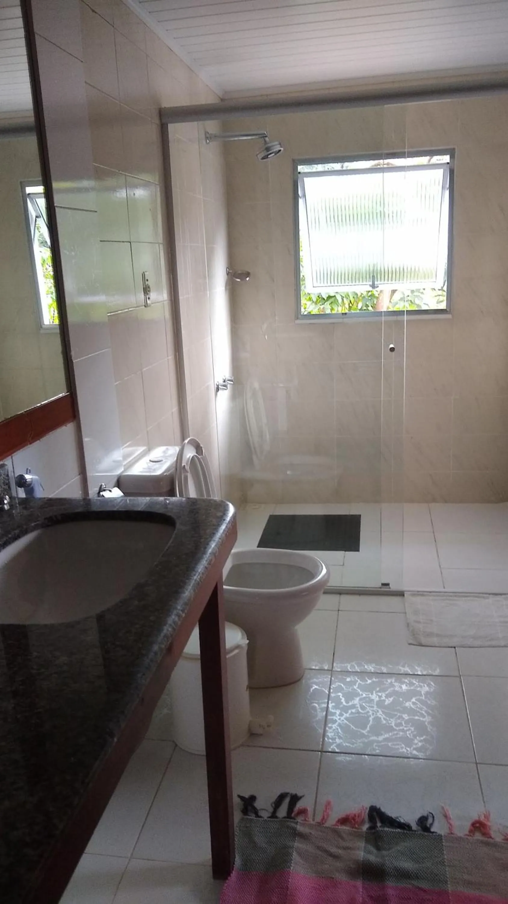 Bathroom in Pousada na Colina