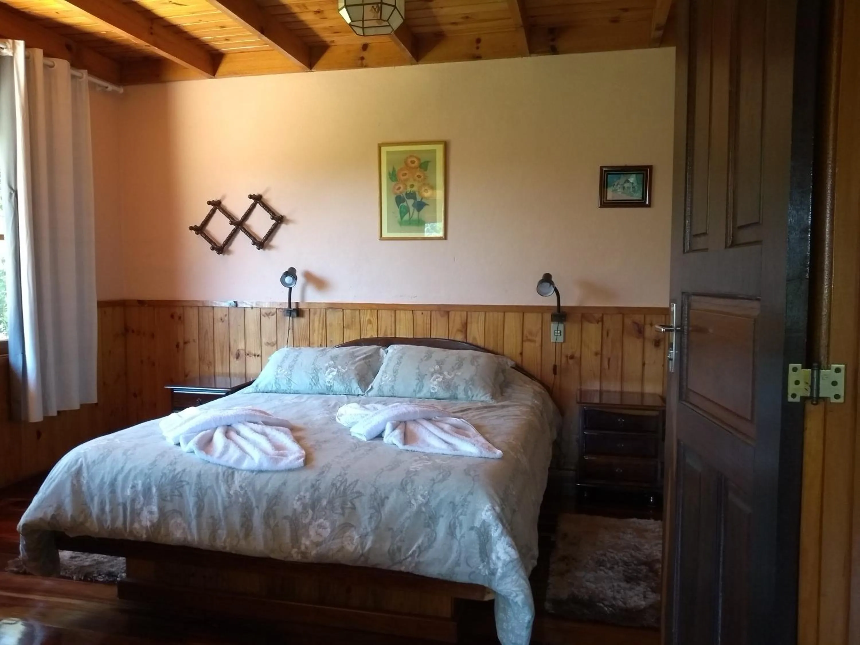 Bed in Pousada na Colina