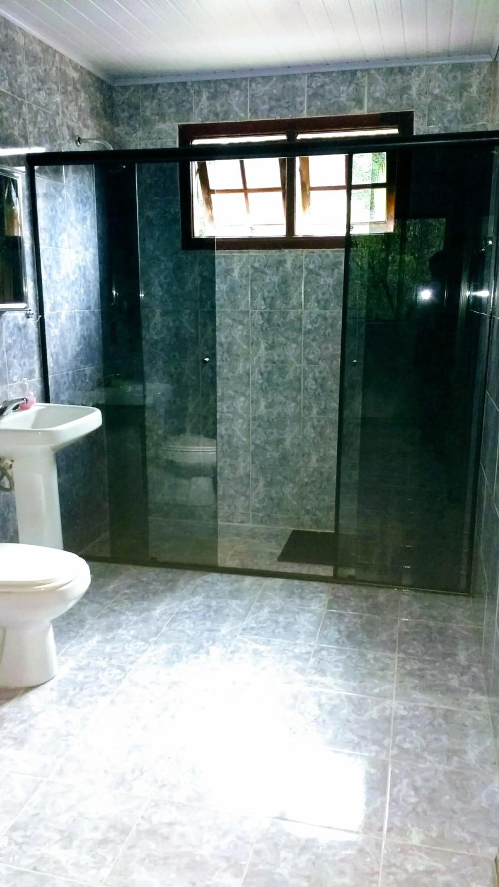 Bathroom in Pousada na Colina