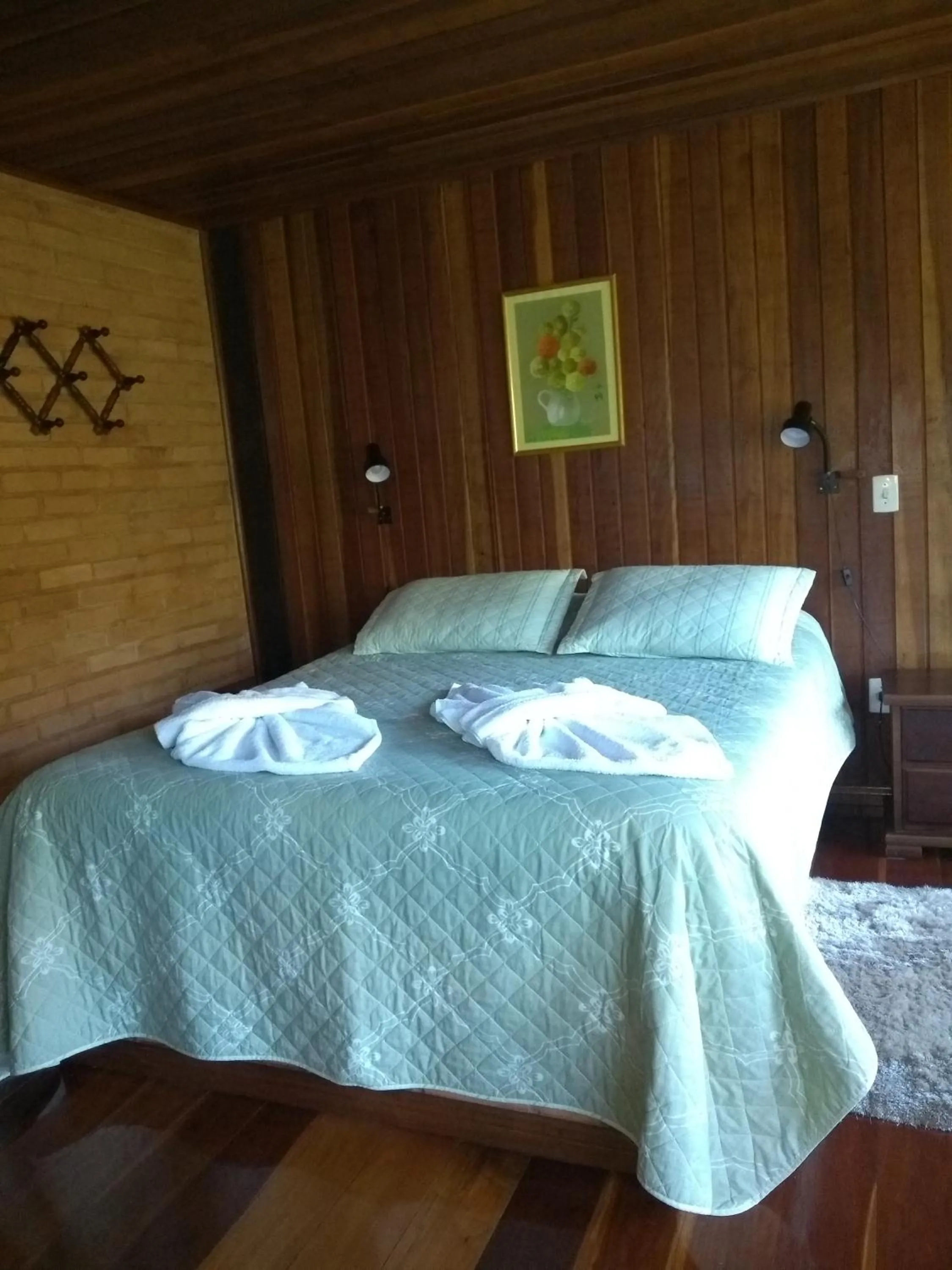 Bed in Pousada na Colina