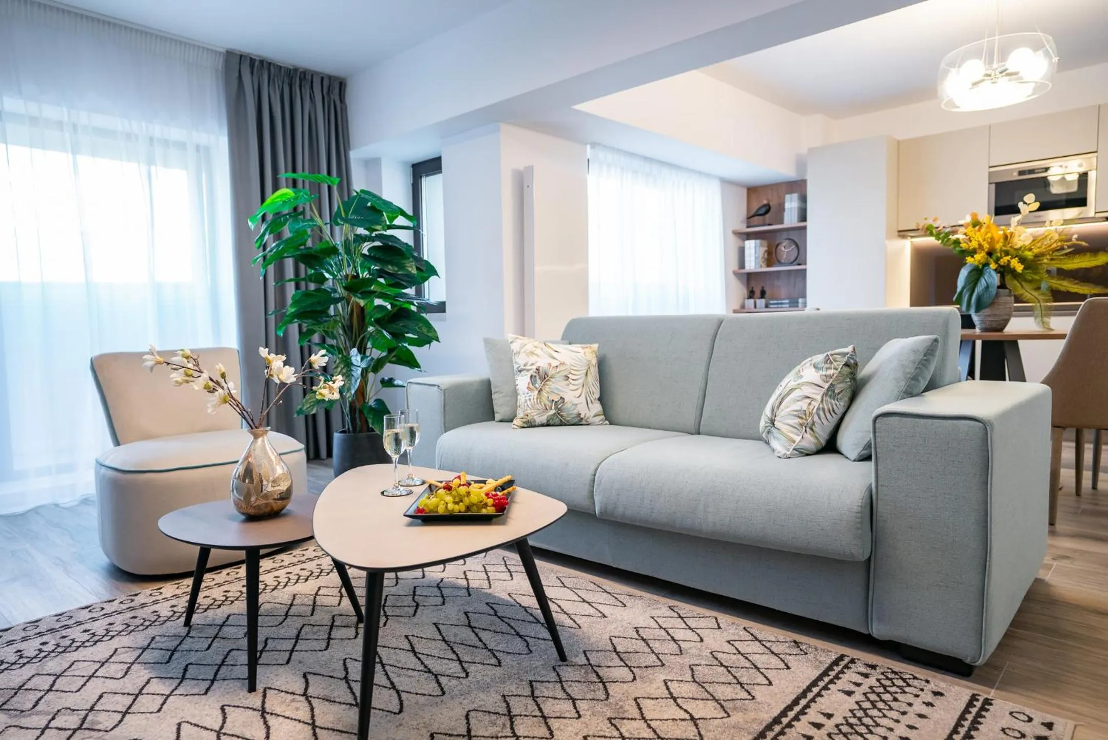 Living room in NOVOS ApartHotel