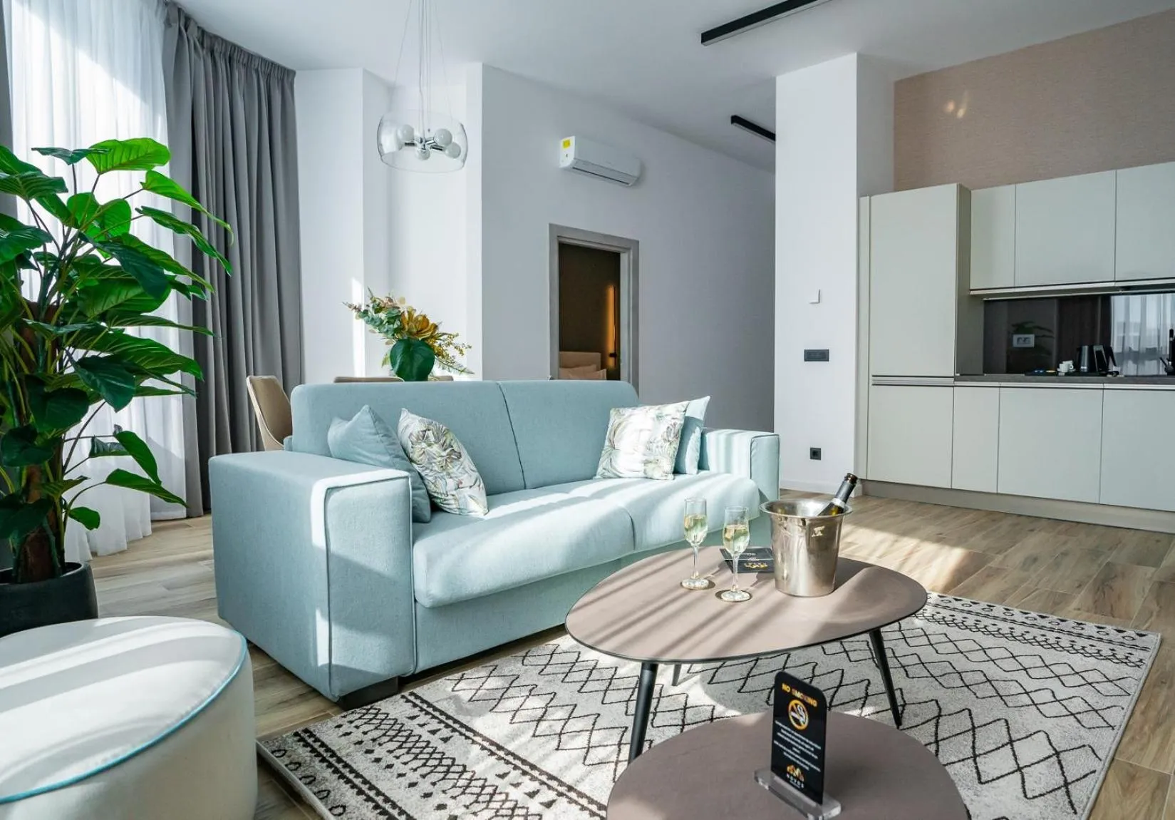 Living room in NOVOS ApartHotel