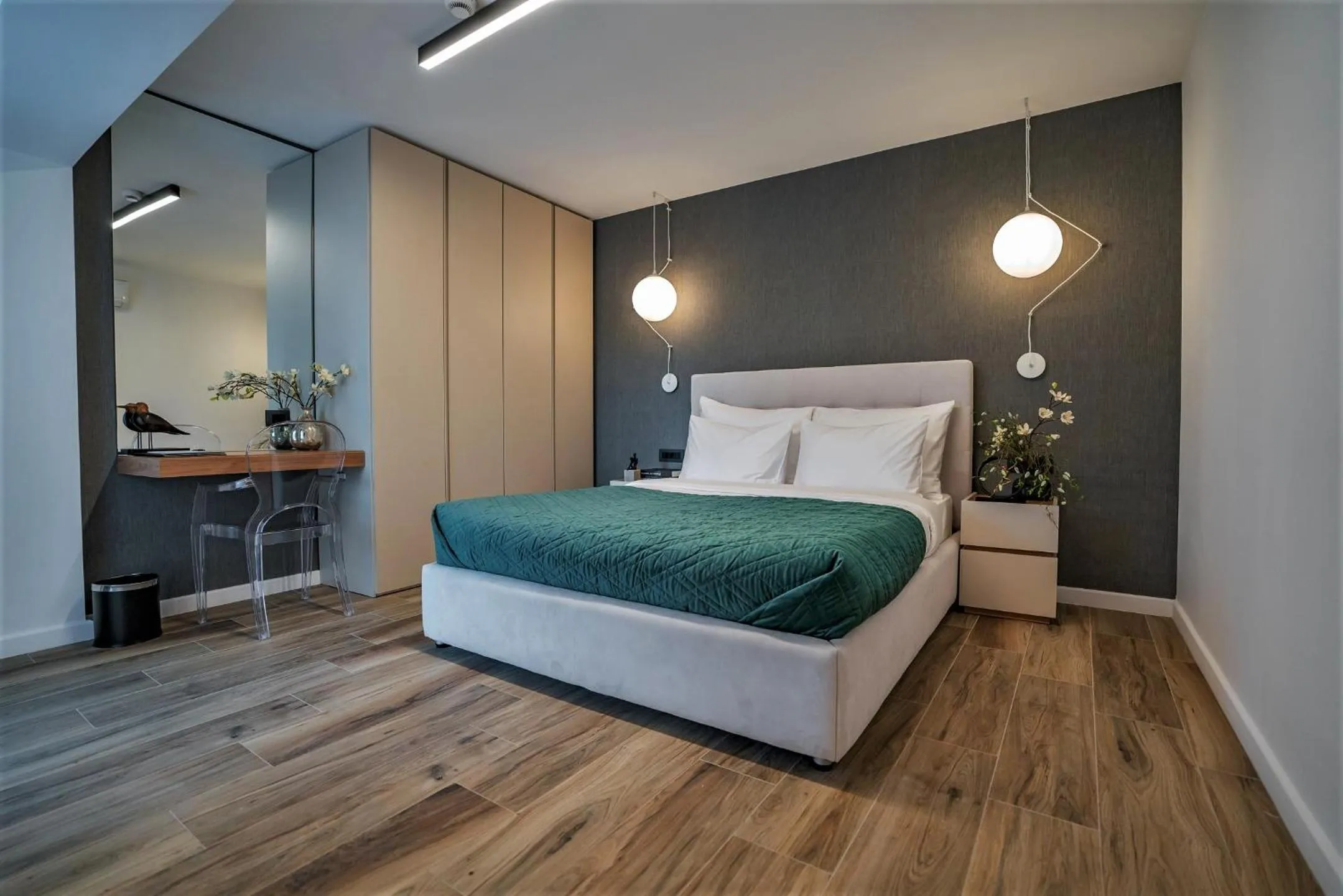 Bed in NOVOS ApartHotel