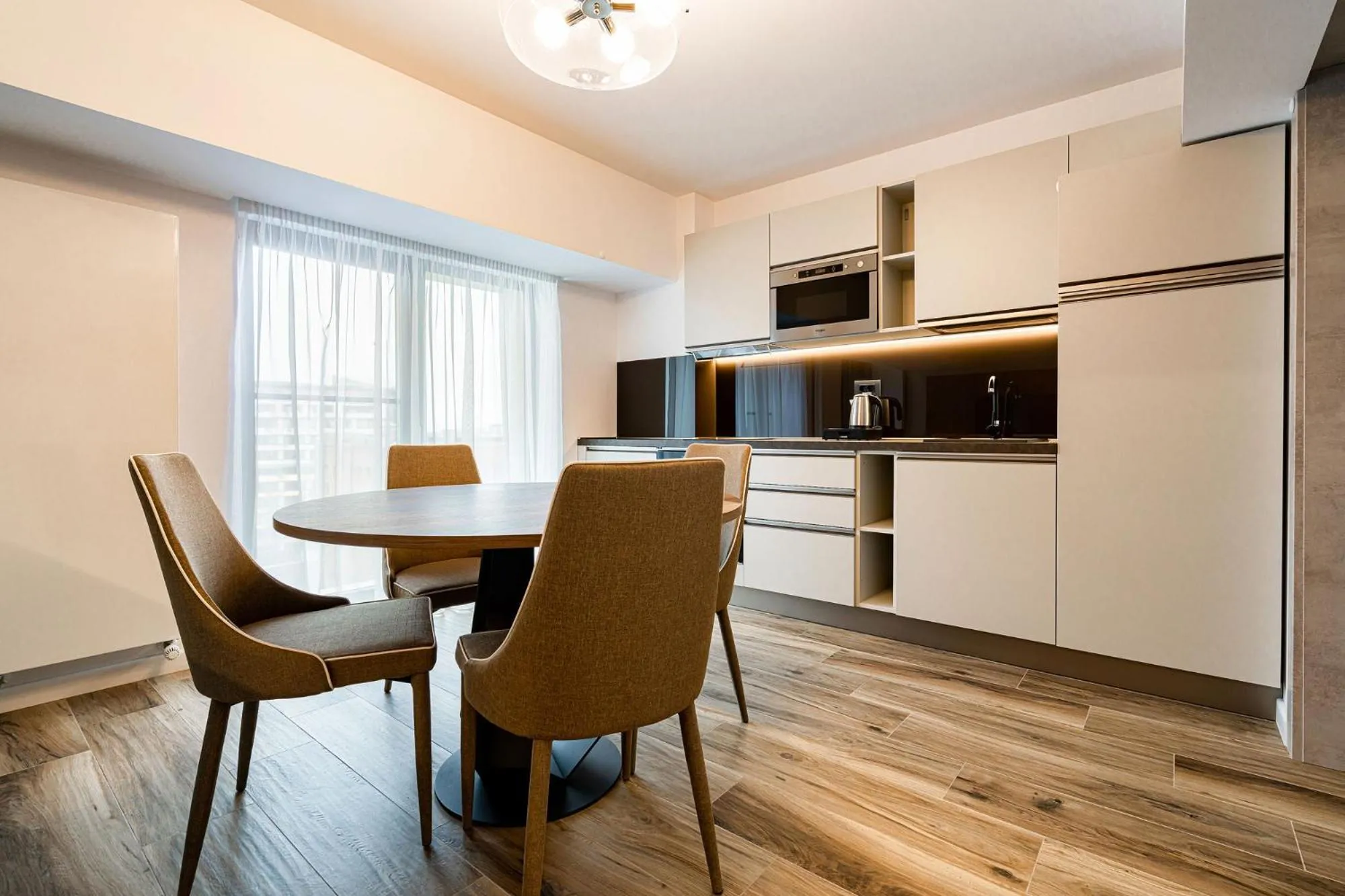 Kitchen or kitchenette in NOVOS ApartHotel